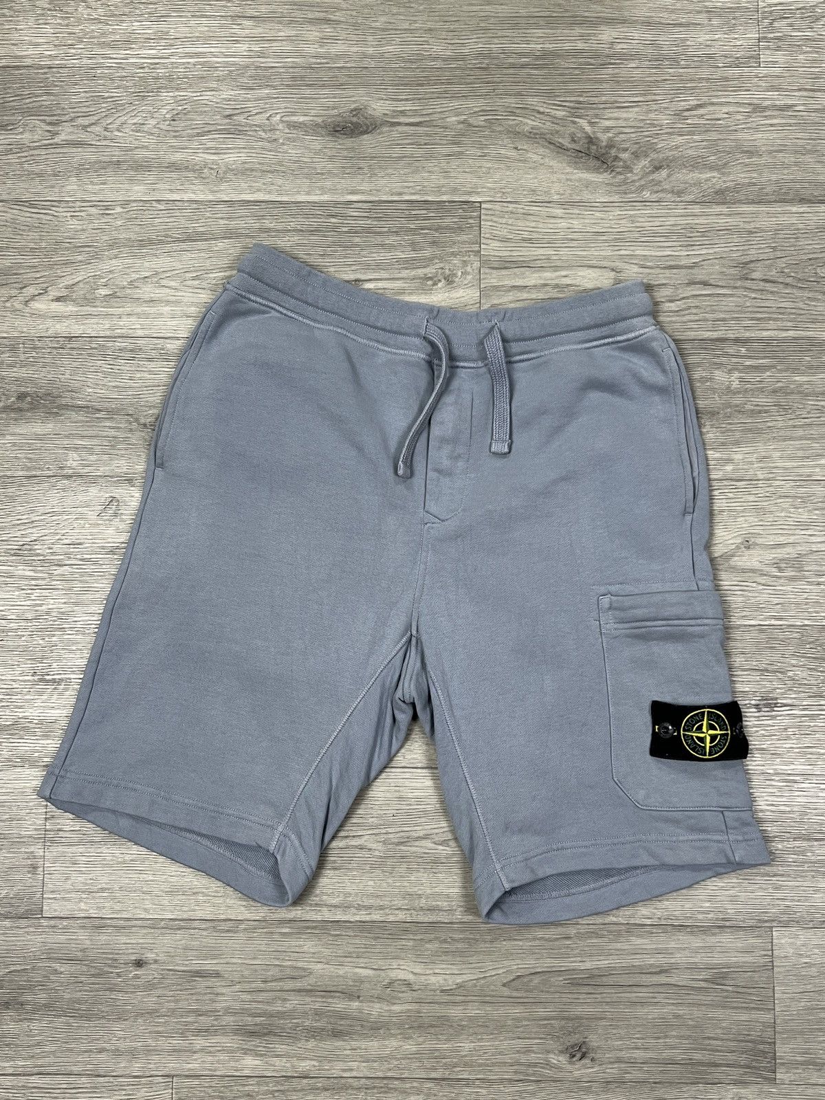 Stone Island Stone Island Bermuda Cargo Shorts Cotton Dark Grey Men's S Size US 32 / EU 48 - 2 Thumbnail