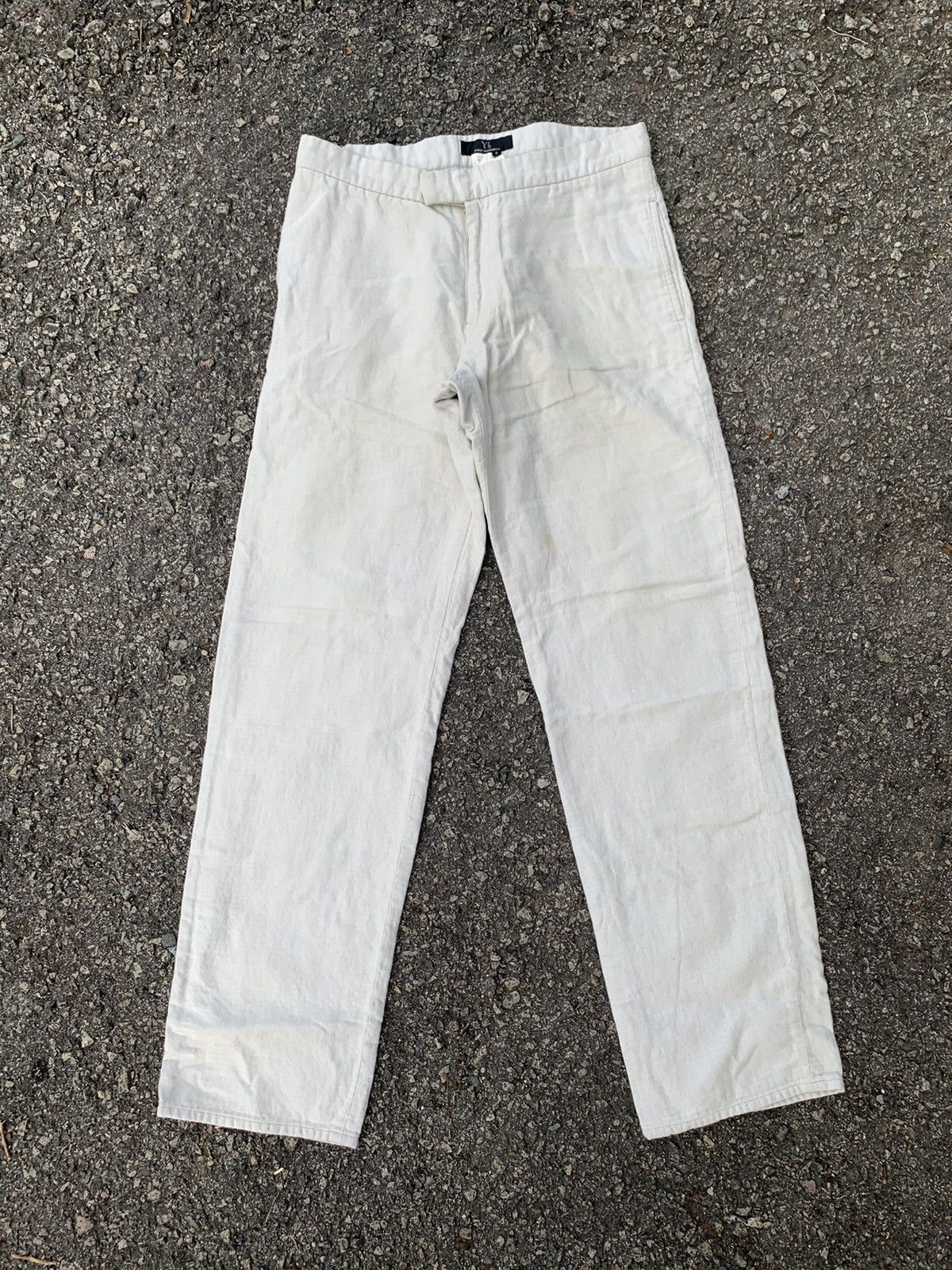 Y’s Yohji Yamamoto White Pants