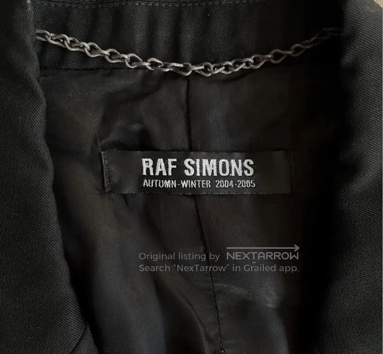 Raf Simons Raf Simons 2004AW woollen suit jacket Size 48R - 3 Thumbnail