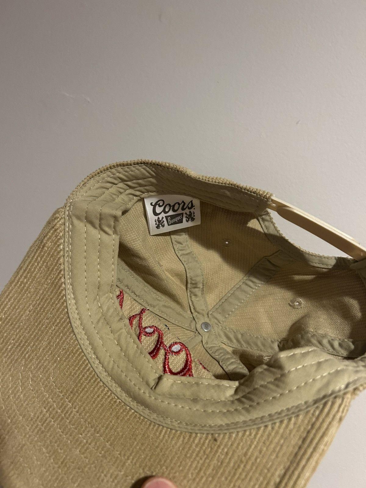 Other Coors Beer Corduroy Snapback Snap Back Hat Cap Colorado Size ONE SIZE - 6 Thumbnail