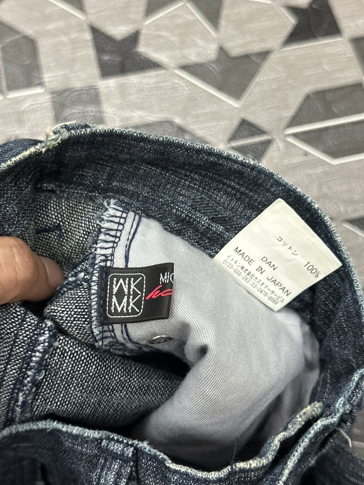 Michel Klein 1990 MK Homme (Michel Klein) Claw Mark Denim Size US 30 / EU 46 - 15 Thumbnail