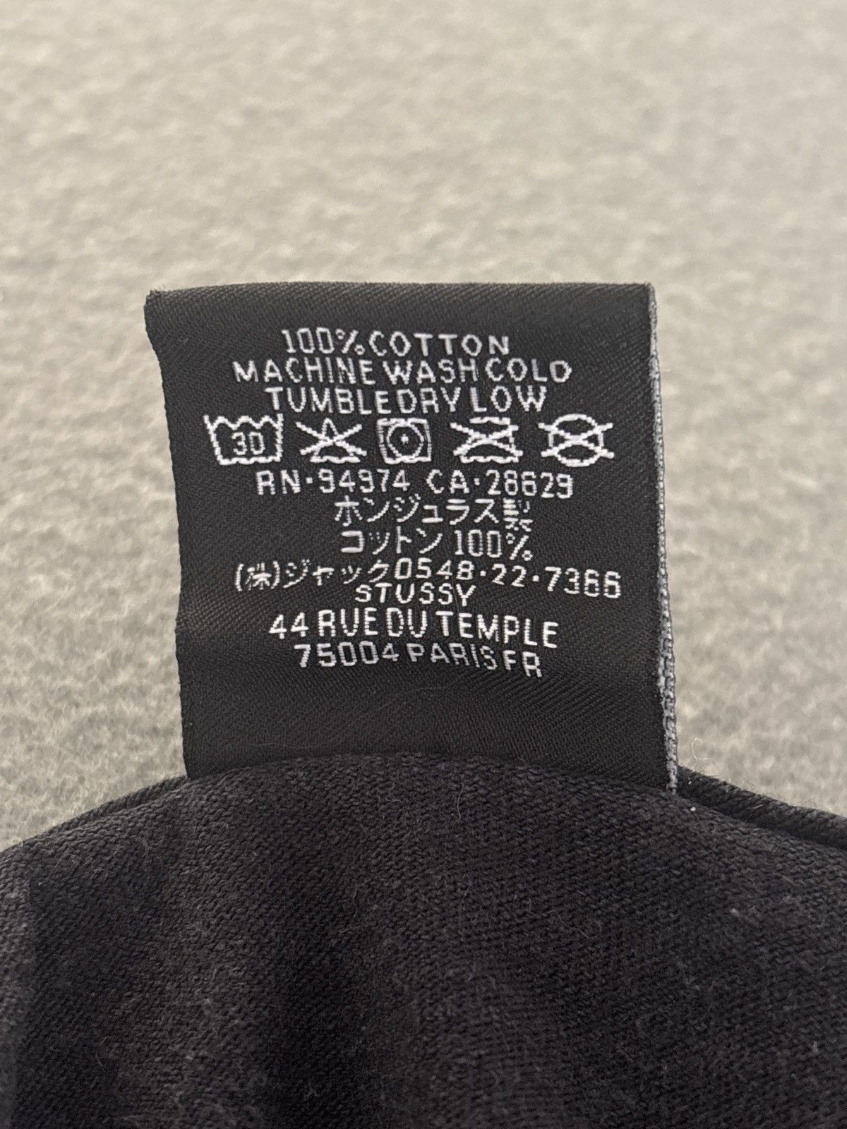 Stussy Stussy Checker Stock Tee Size US M / EU 48-50 / 2 - 3 Thumbnail