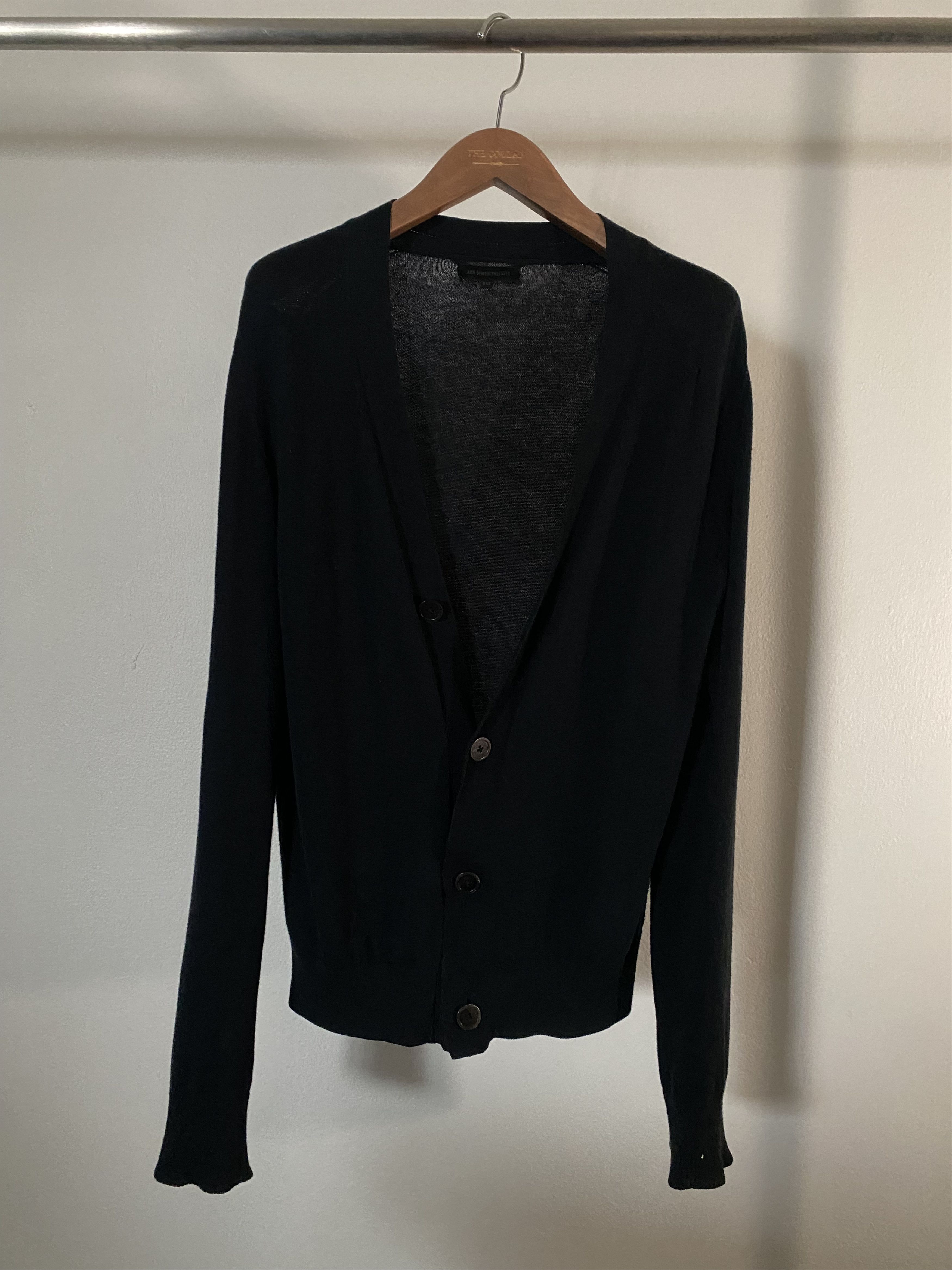 Ann Demeulemeester Ann Demeulemeester Black Cardigan Size US S / EU 44-46 / 1 - 10 Thumbnail