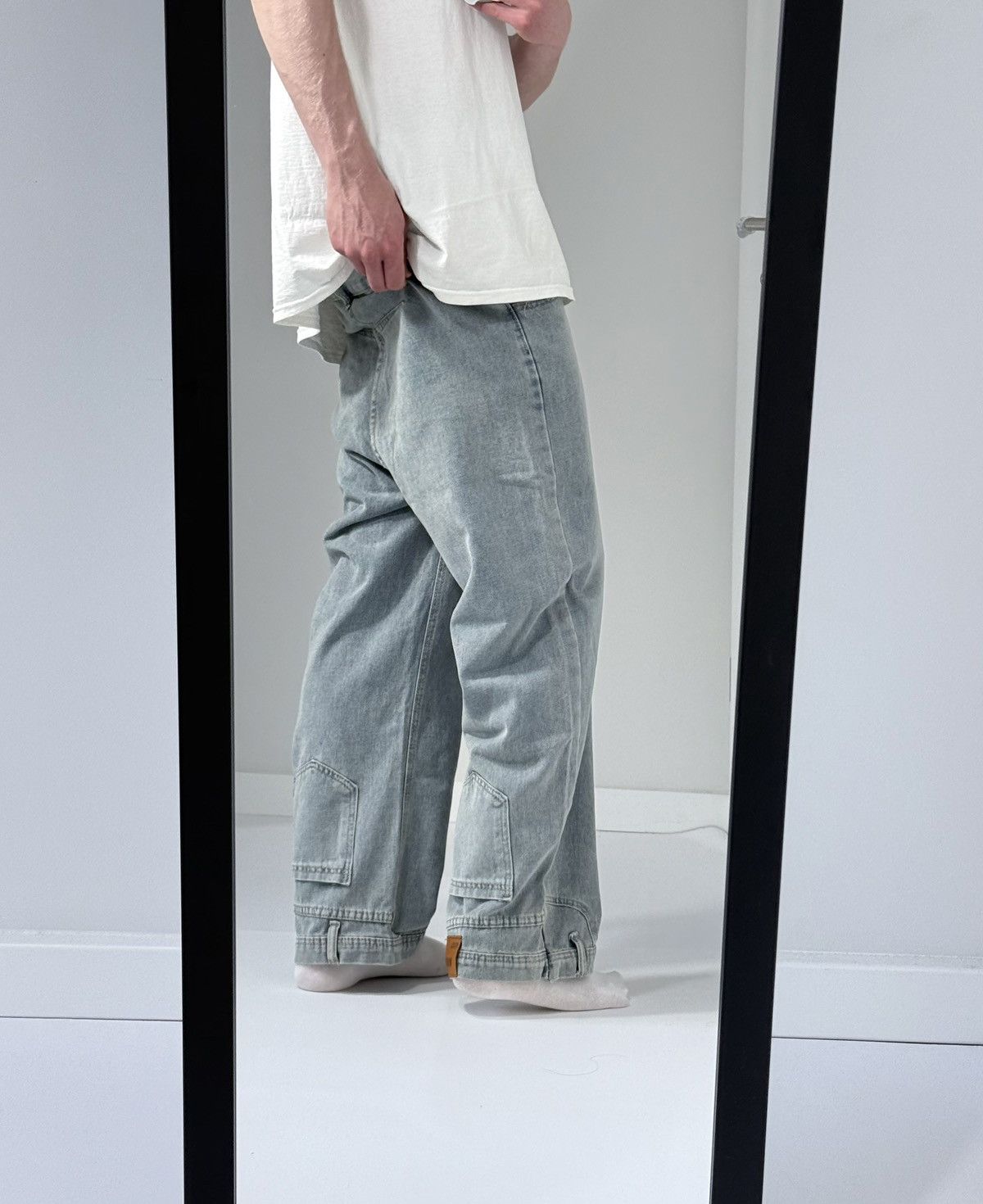 Other Vintage avantgarde Y2K streetwear opium wide jeans Size US 30 / EU 46 - 10 Thumbnail
