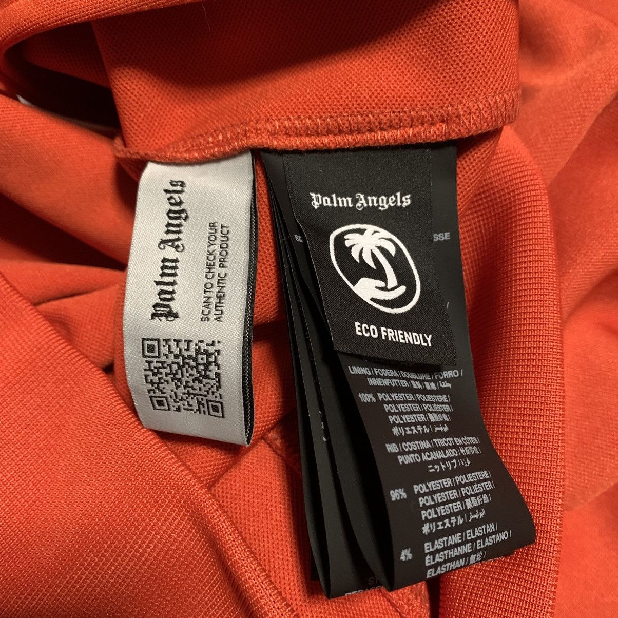 Palm Angels Palm Angels Small Classic Track Jacket Orange Size US S / EU 44-46 / 1 - 7 Thumbnail