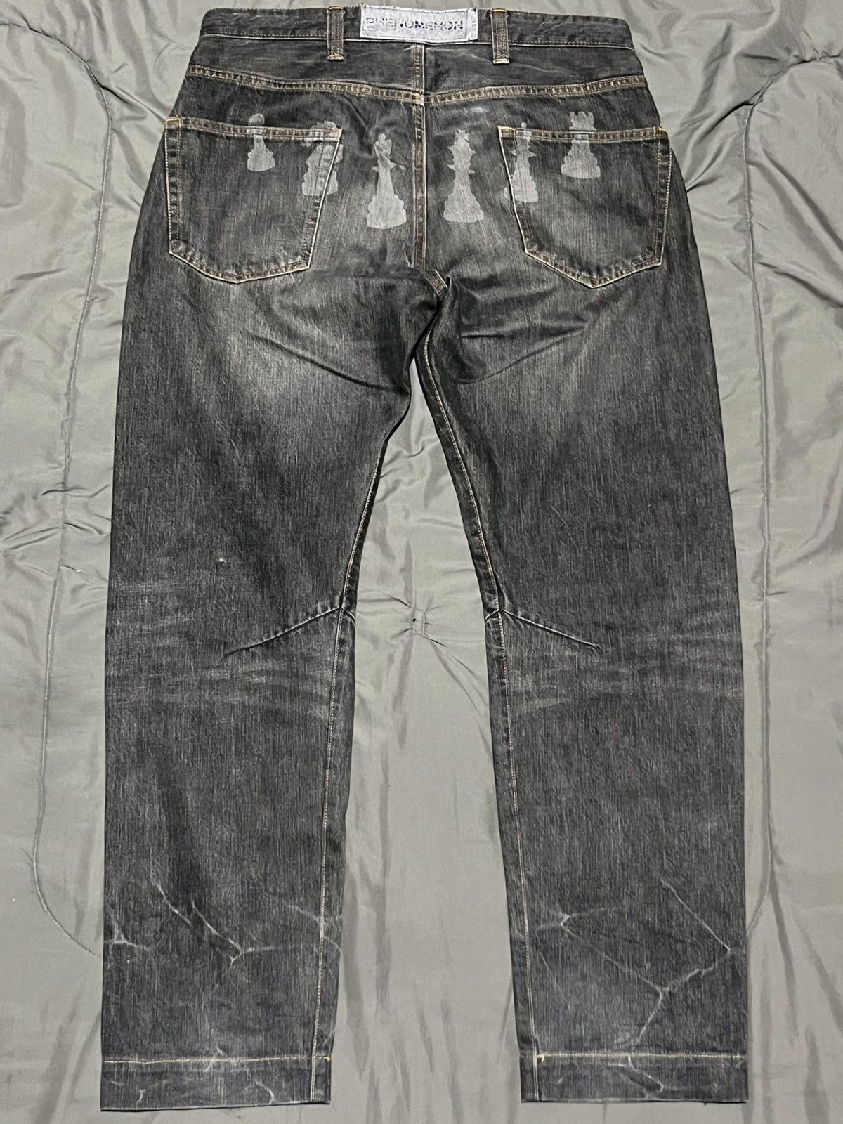 PHENOMENON Vintage PHENOMENON Chess Denim Size US 34 / EU 50 - 5 Thumbnail
