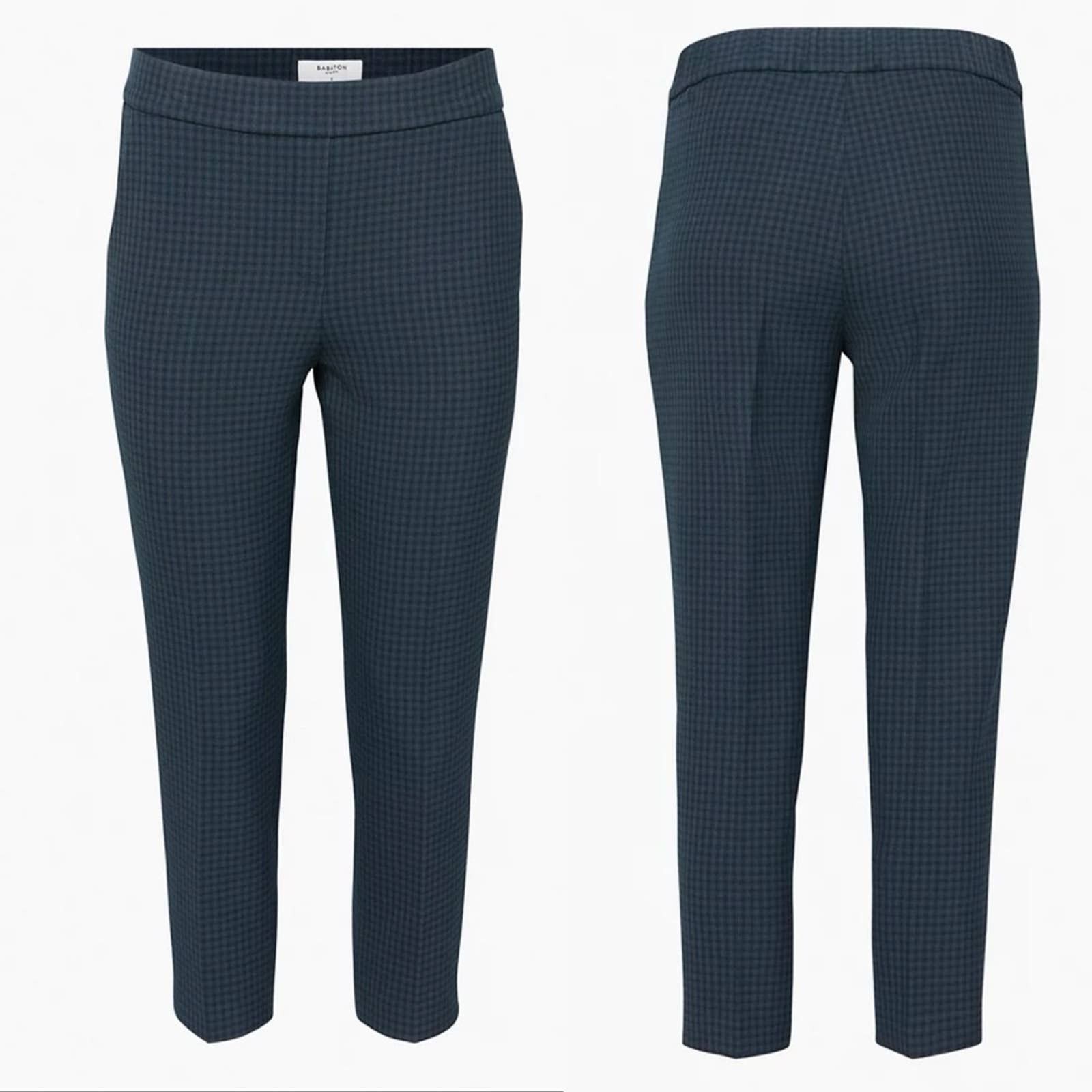 Aritzia Babaton Conan Cropped Pant in Lozano Herbage Grn