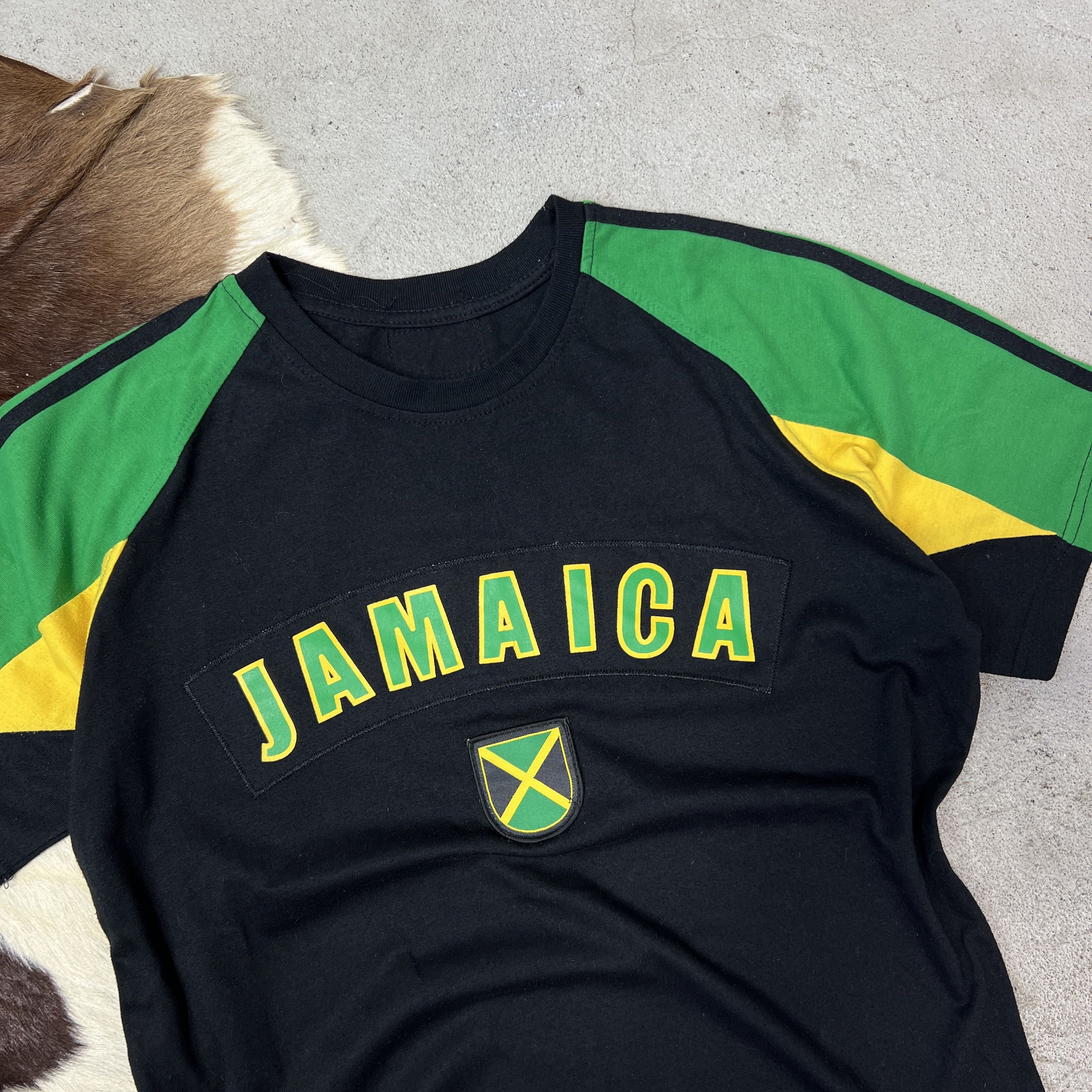 Vintage Vintage Sporty Streetwear Jamaica Blokecore T-shirt Y2K Size US M / EU 48-50 / 2 - 2 Thumbnail