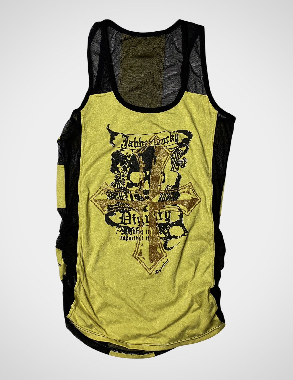 Le Grande Bleu (L.G.B.) 2000's Opemine Skull Britflag Tanktop Size US S / EU 44-46 / 1 - 1 Thumbnail