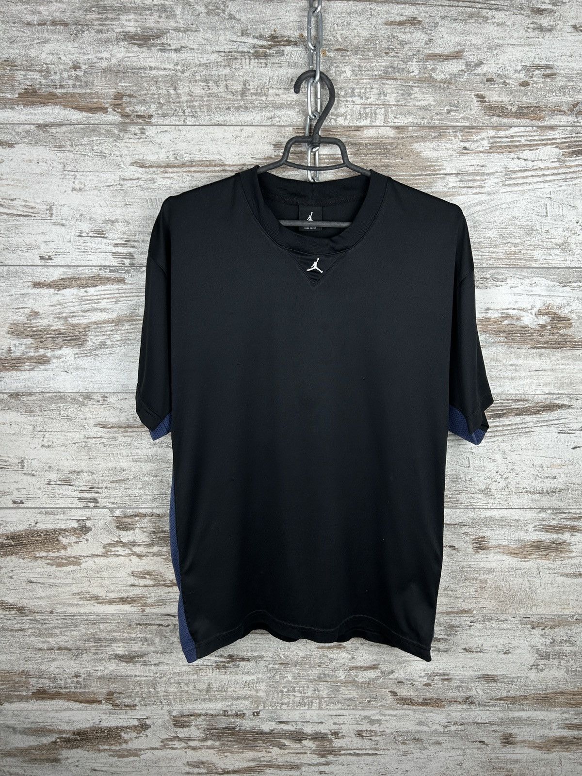 Jordan Brand × Vintage Mens Vintage Jordan centre logo T-shirt tee made in USA y2k Size US L / EU 52-54 / 3 - 2 Thumbnail