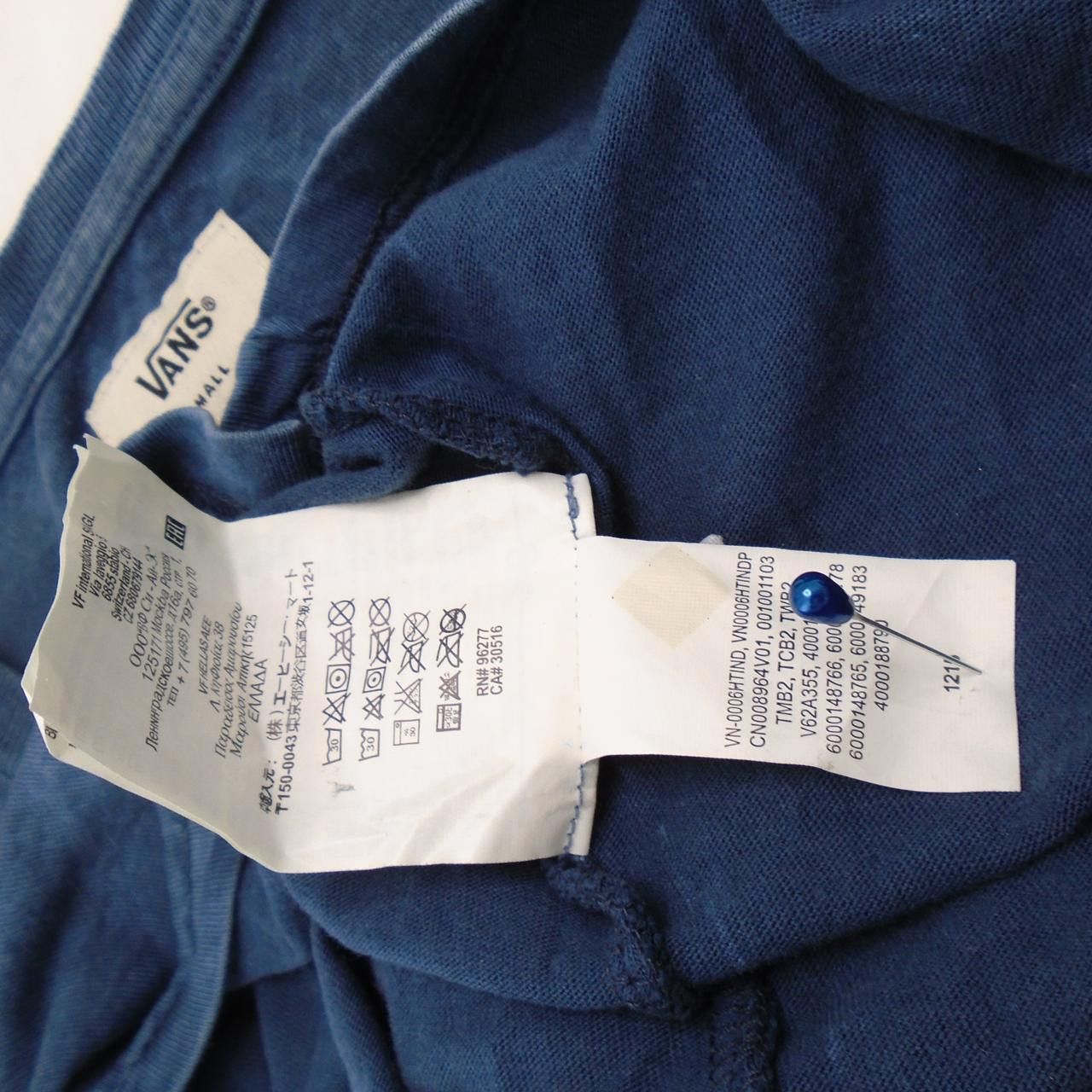 Vans Men's T-Shirt Vans. Dark blue. S. Used. Good Size US S / EU 44-46 / 1 - 10 Thumbnail