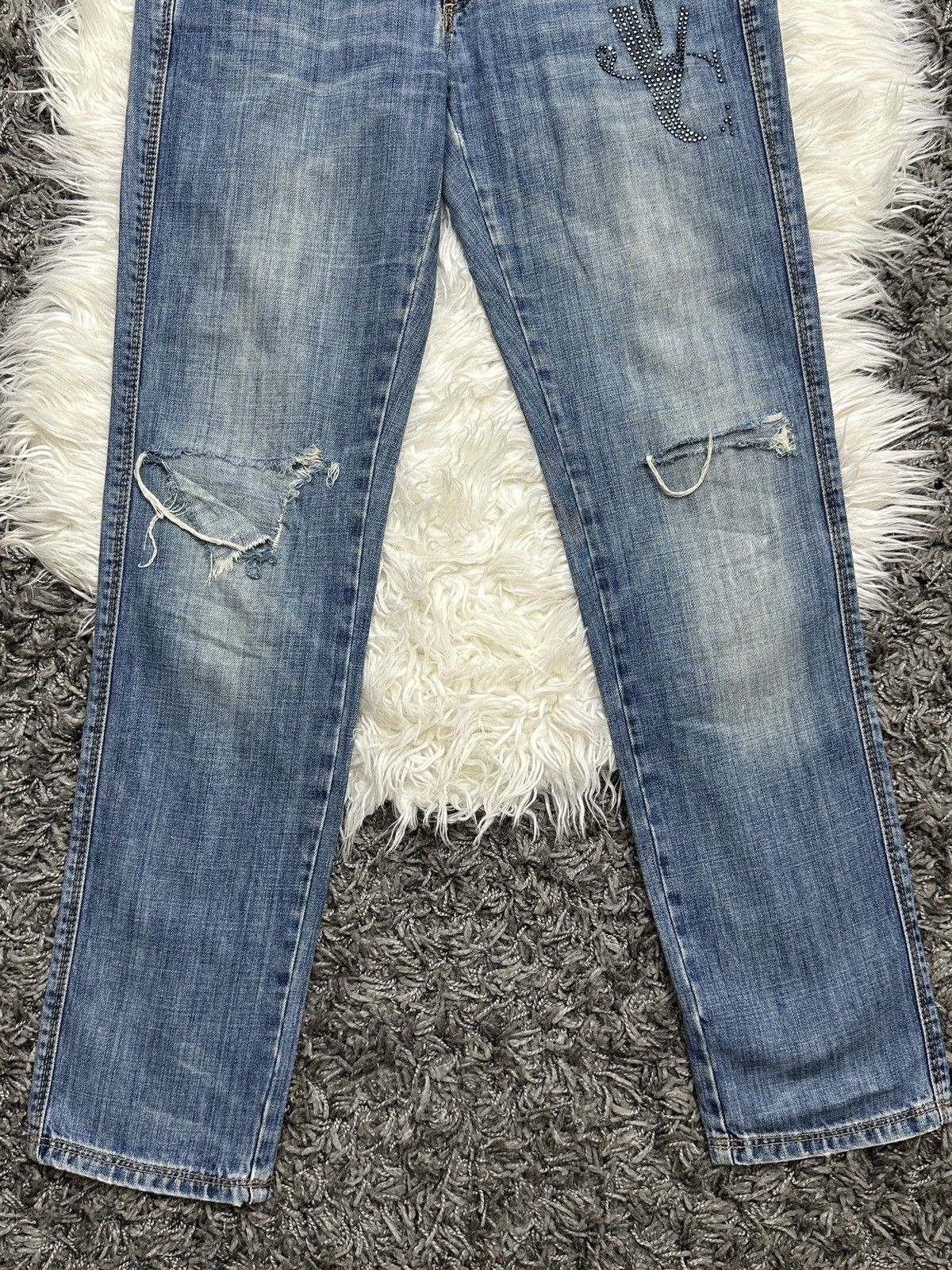 Versace Versace luxury vintage pants jeans Size 25" / US 0 / IT 36 - 3 Thumbnail