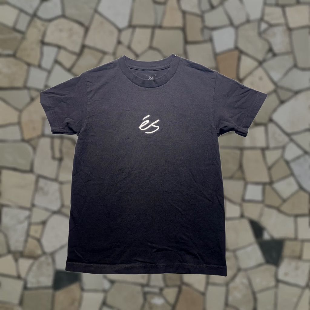 Vintage eS Scrip T-Shirt Black Small Mens Short Sleeve Regular Size Unisex Good 2804 Size US S / EU 44-46 / 1 - 1 Thumbnail