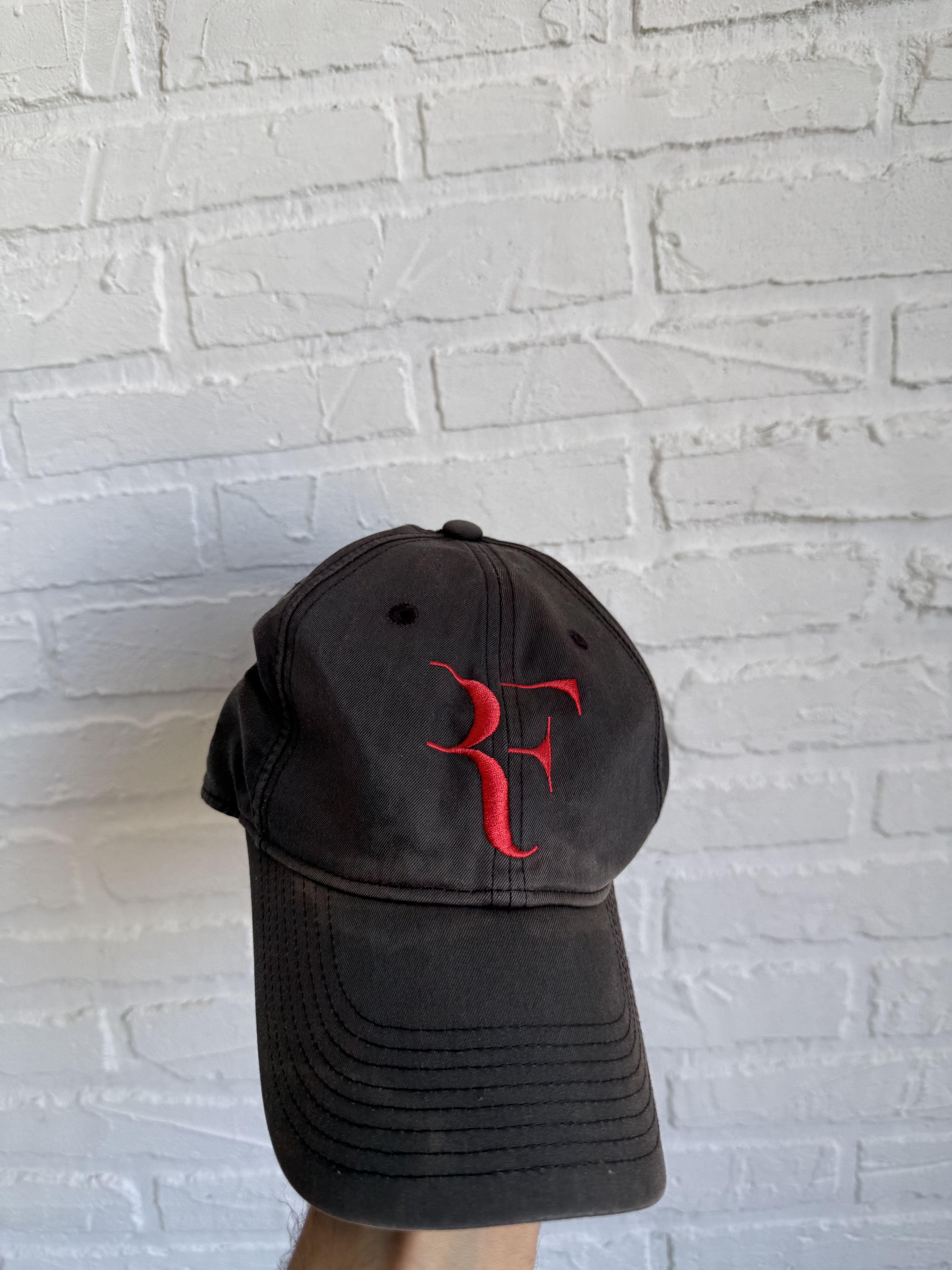 Nike vintage 2000s Nike Roger Federer tennis cap Size ONE SIZE - 2 Thumbnail