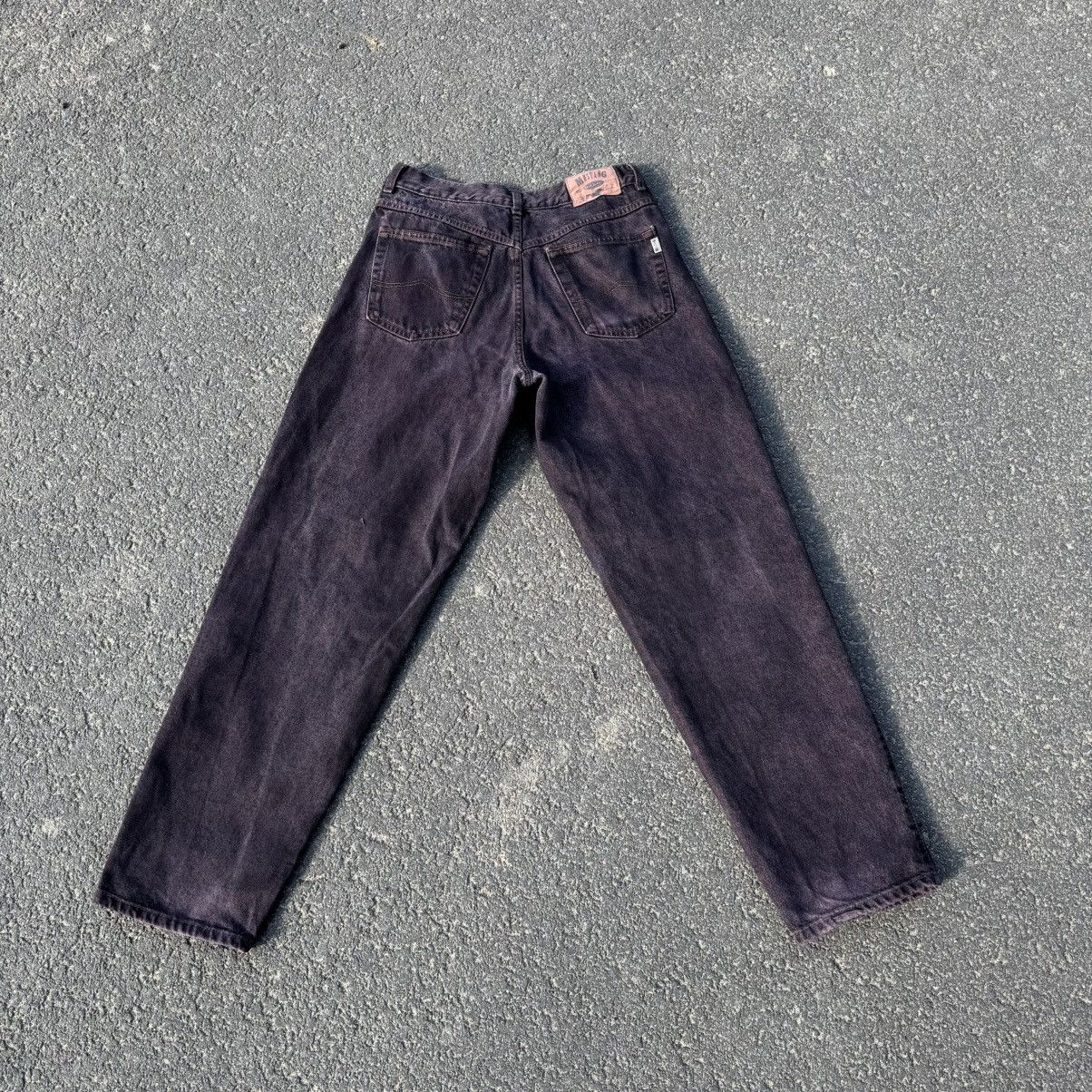 Mustang Mustang Purple Wash Denim Jeans 33x32 Japanese Levis Haze Size US 33 - 12 Thumbnail