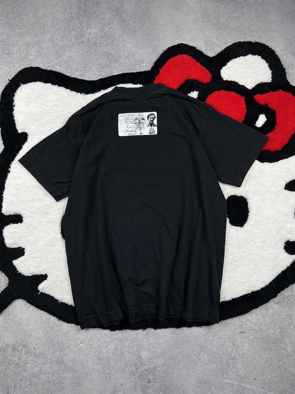 Vintage Crazy Y2K Vintage Pablo Escobar Cocaine Drug Dealer Tee Size US XL / EU 56 / 4 - 5 Thumbnail