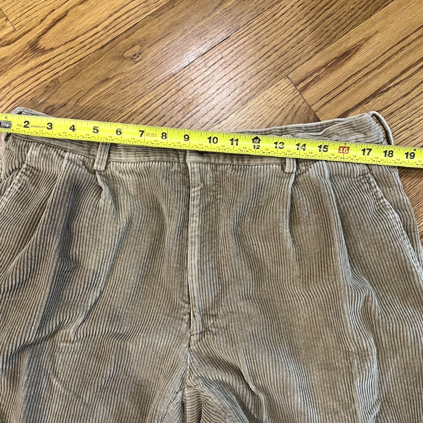 Pendleton VINTAGE Pendleton Tan Beige Corduroy Pants 38x32 Men Regular Straight 90s Retro Chin o Style Size US 38 / EU 54 - 7 Thumbnail