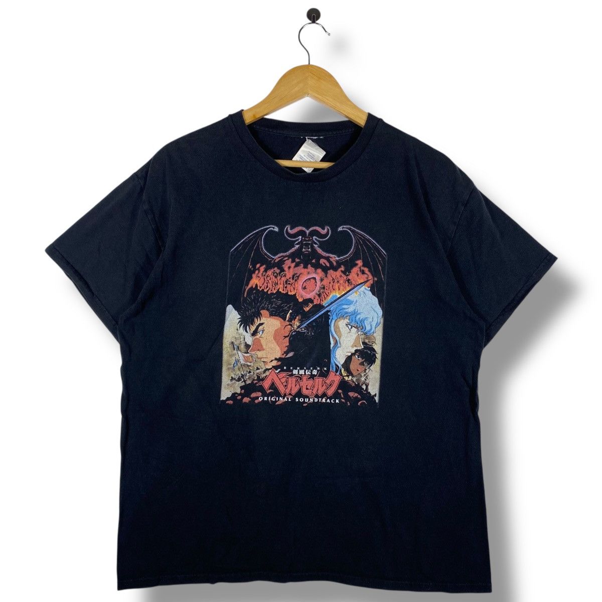 Anime × Vintage Vintage BERSERK Original Soundtrack Promo Graphic Anime Tee Size US S / EU 44-46 / 1 - 1 Thumbnail