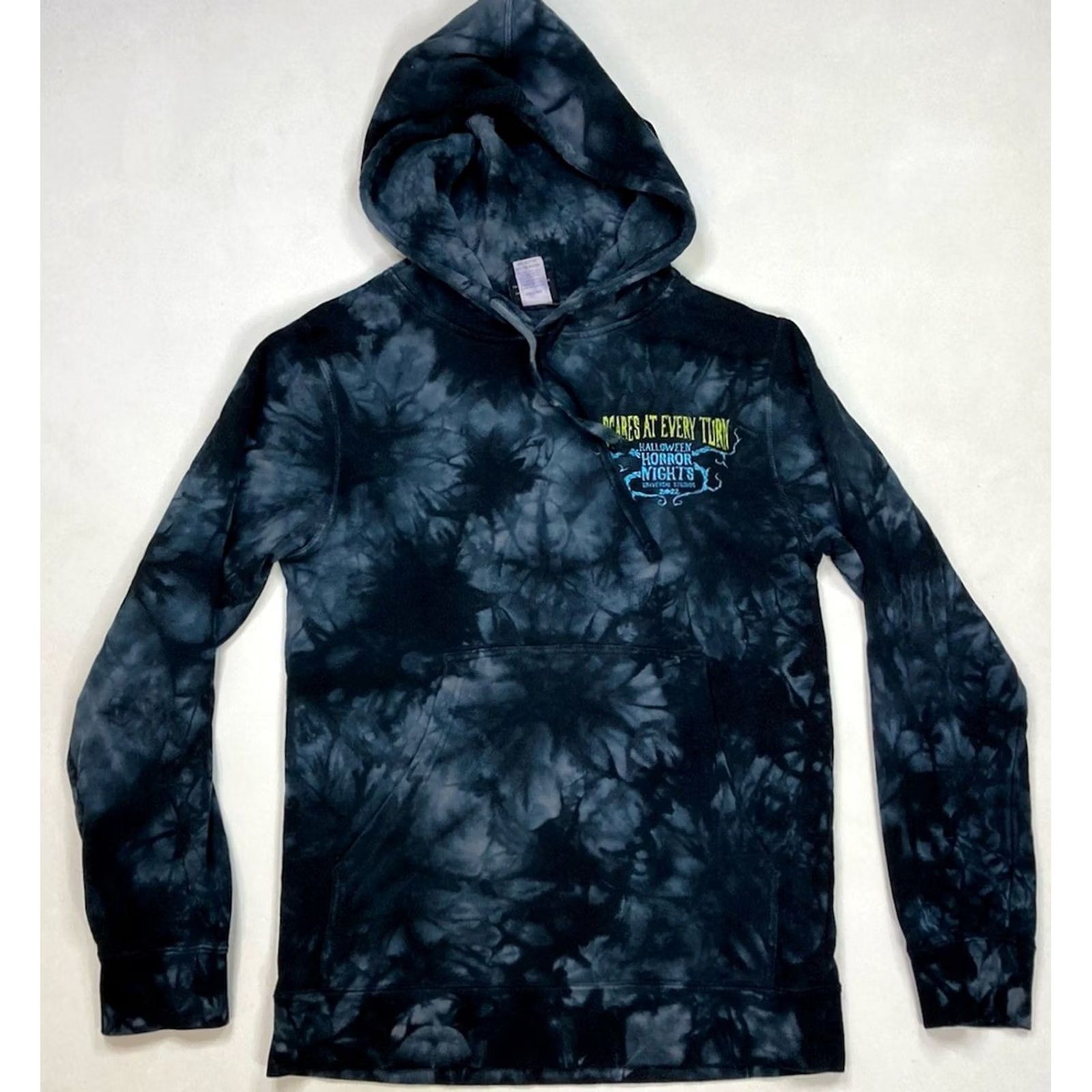 Vintage VINTAGE Universal Studios Halloween Horror Nights 2022 Hoodie Women XS Black Tie Dye Kid? Size XS / US 0-2 / IT 36-38 - 3 Thumbnail
