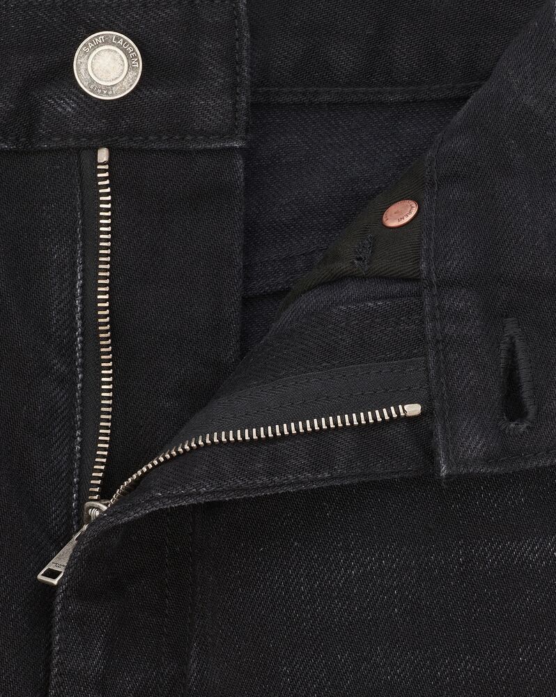 Saint Laurent Paris o1bcso1str1224 70 S Flared Jeans in Black Size US 28 / EU 44 - 3 Thumbnail
