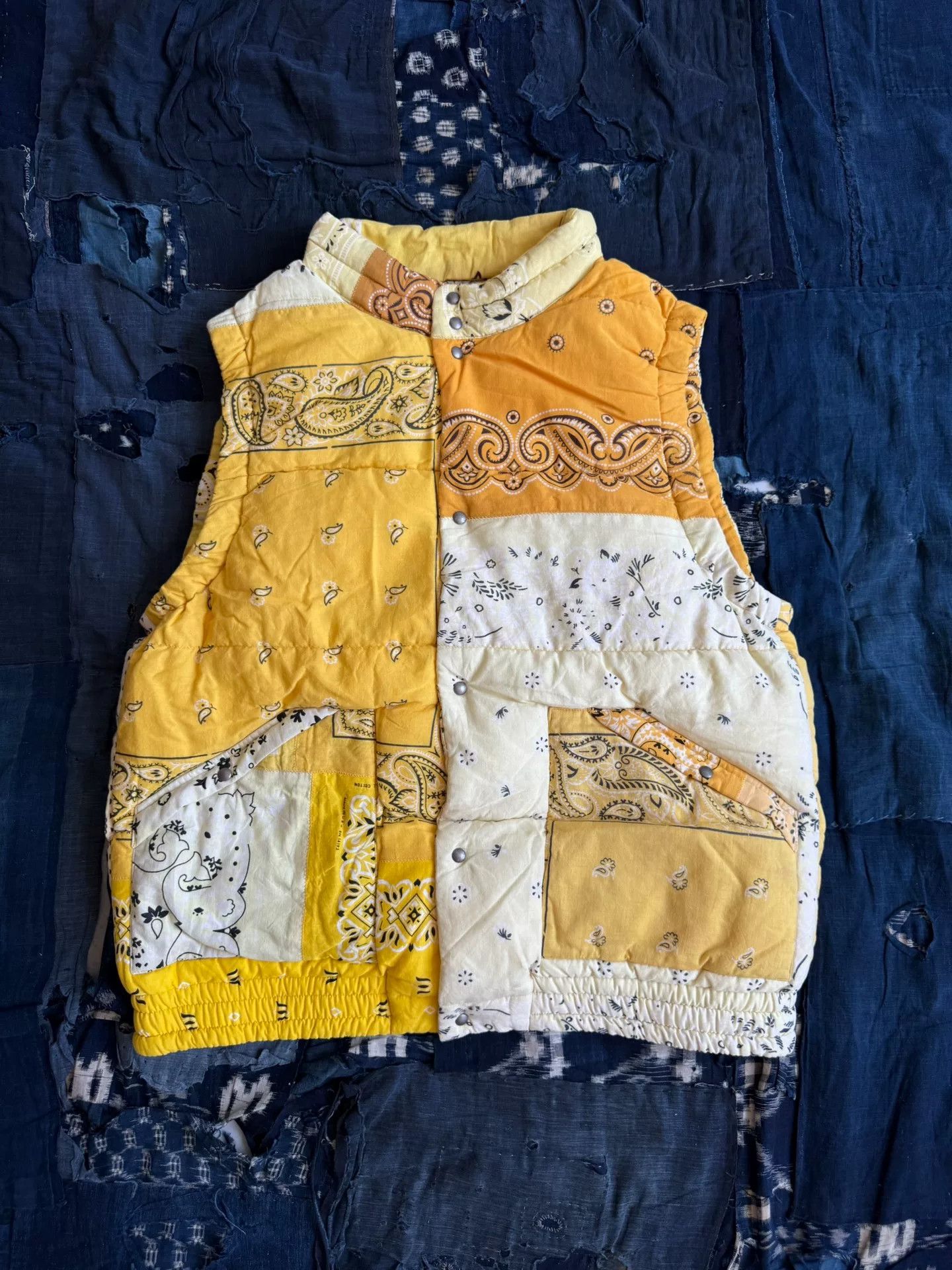 Visvim Visvim Insulator Down Vest in Yellow Size US XL / EU 56 / 4 - 1 Thumbnail
