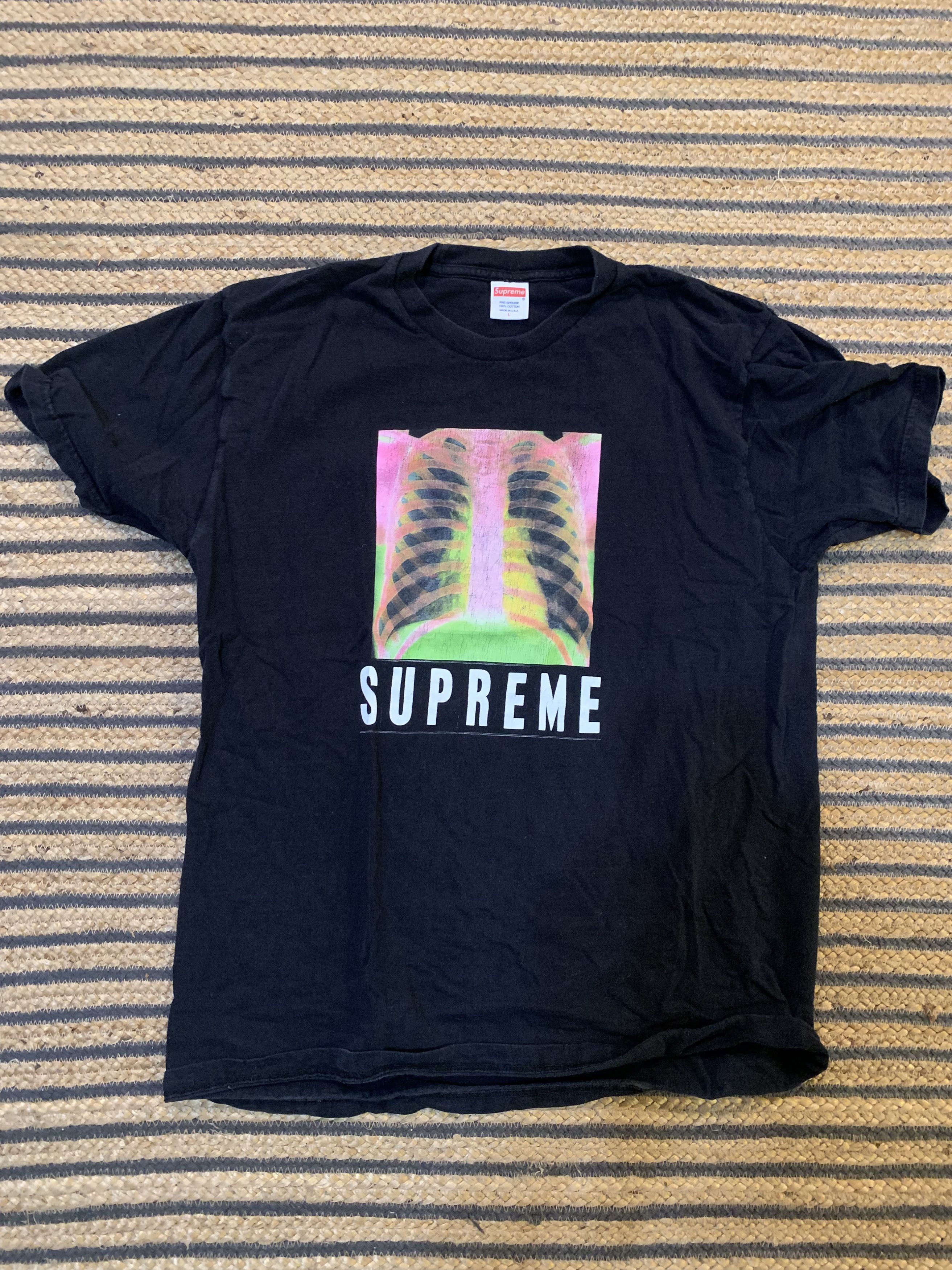 Streetwear Supreme Vintage Supreme X Ray T Shirt Grailed