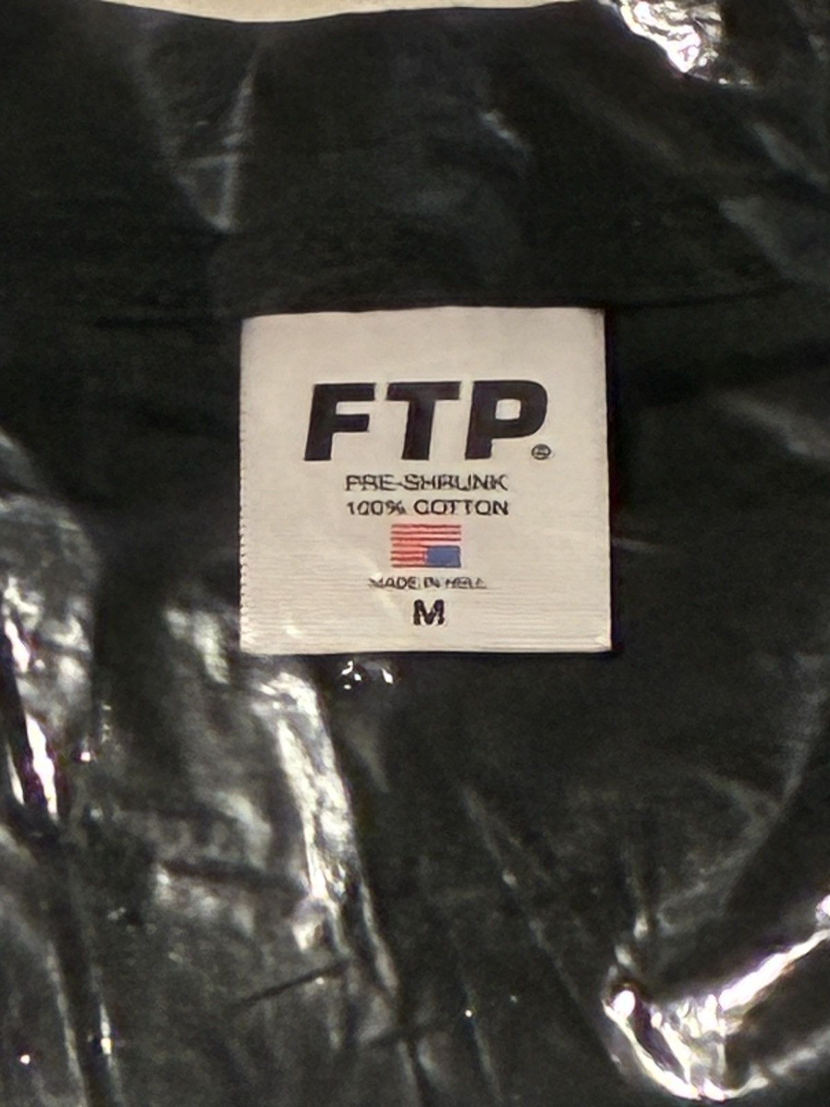 Fuck The Population Fuck the Population FTP Slap Logo Tee Black Sz. Med Size US M / EU 48-50 / 2 - 4 Thumbnail