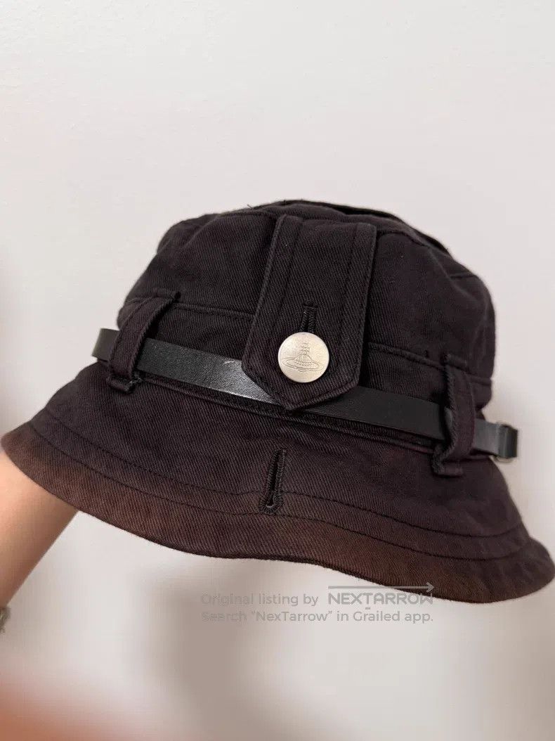 Vivienne Westwood Vivienne Westwood Denim Newsboy Fisherman Hat Size ONE SIZE - 6 Thumbnail