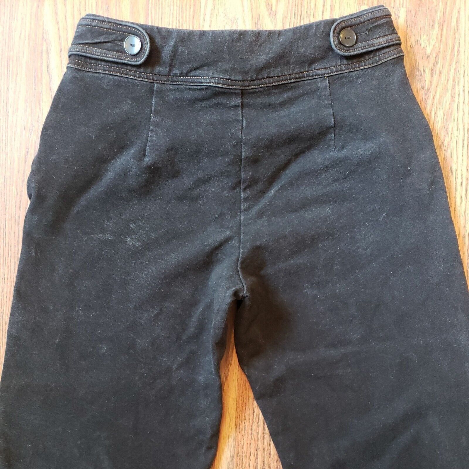 Other TravelSmith Wide Leg Sailor Pants Womens Sz 8 Petite Black B Size 30" / US 8 / IT 44 - 9 Thumbnail