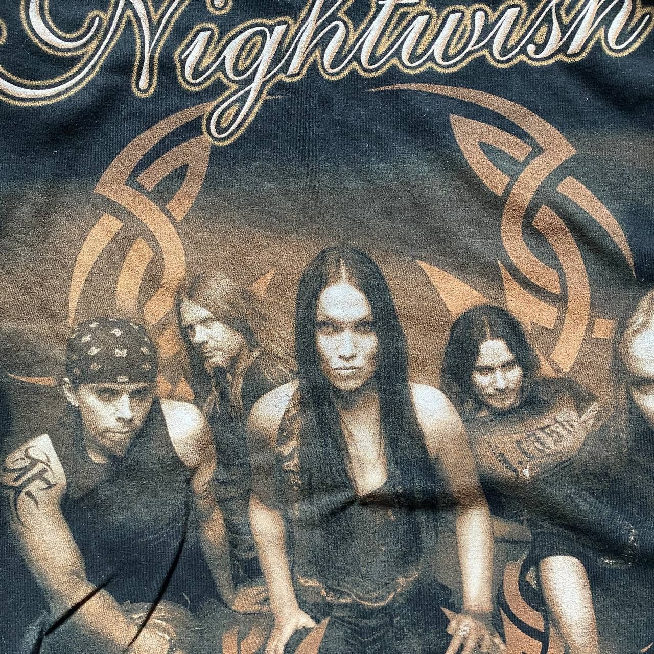 Band Tees VINTAGE Y2K NIGHTWISH AMAZING GOTHIC RARE LONG SLEEVE 100 Size US XL / EU 56 / 4 - 6 Thumbnail