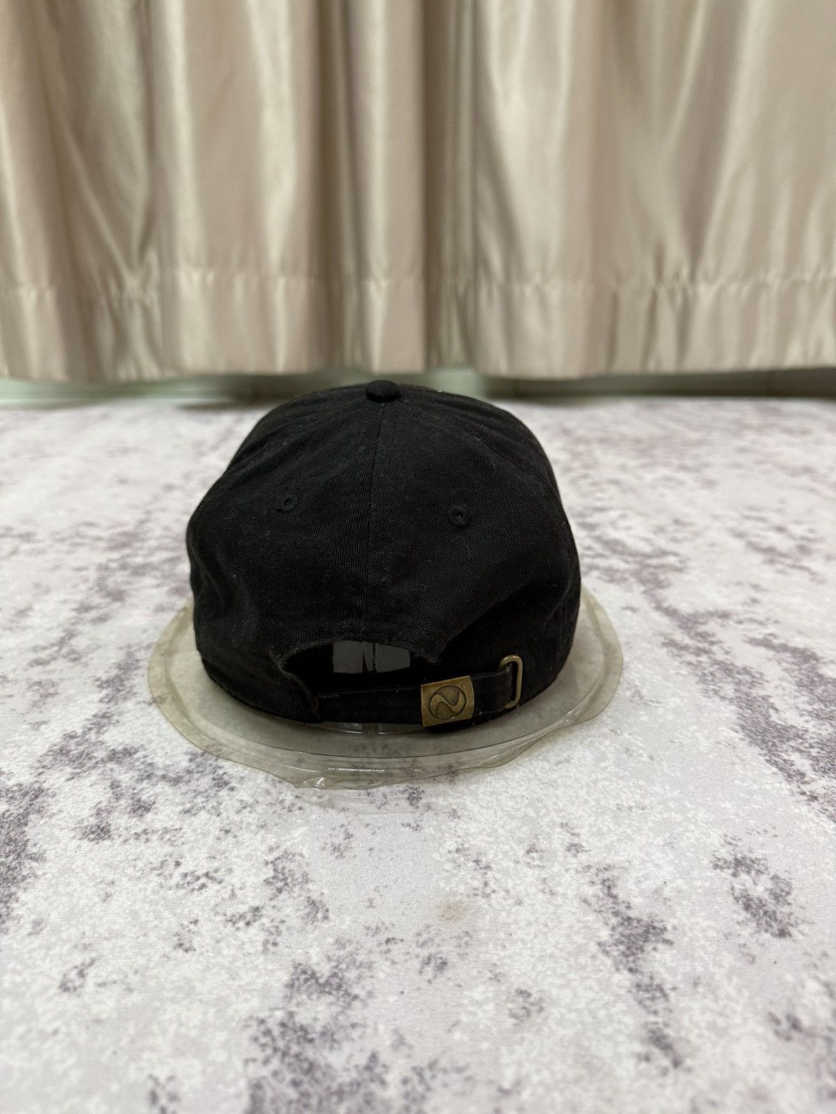 Japanese Brand NEWHATTAN PLAIN BUCKLEBACK ADJUSTABLE CAP Size ONE SIZE - 4 Thumbnail