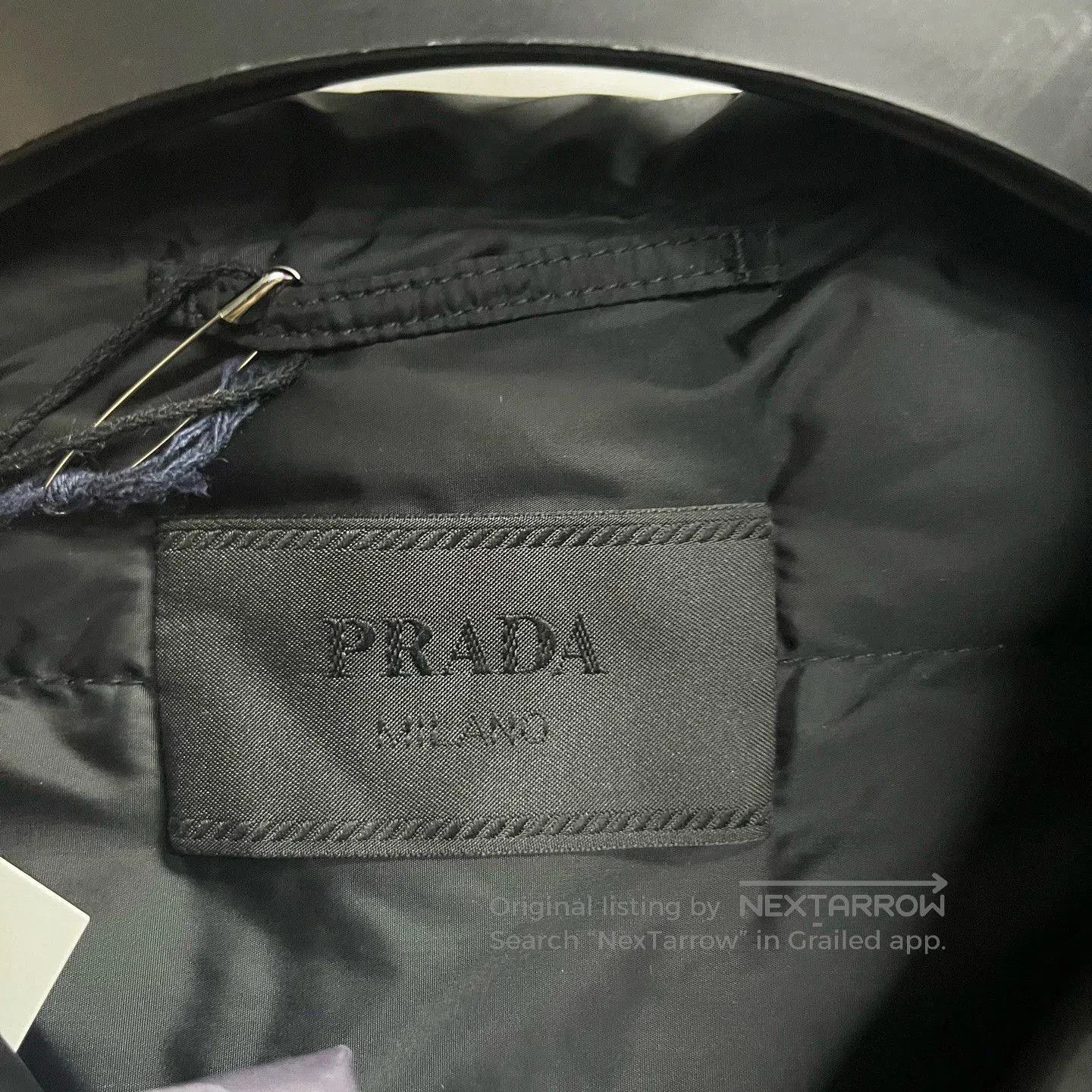 Prada prada black zip-up jacket with stand collar. Size US XXL / EU 58 / 5 - 5 Thumbnail