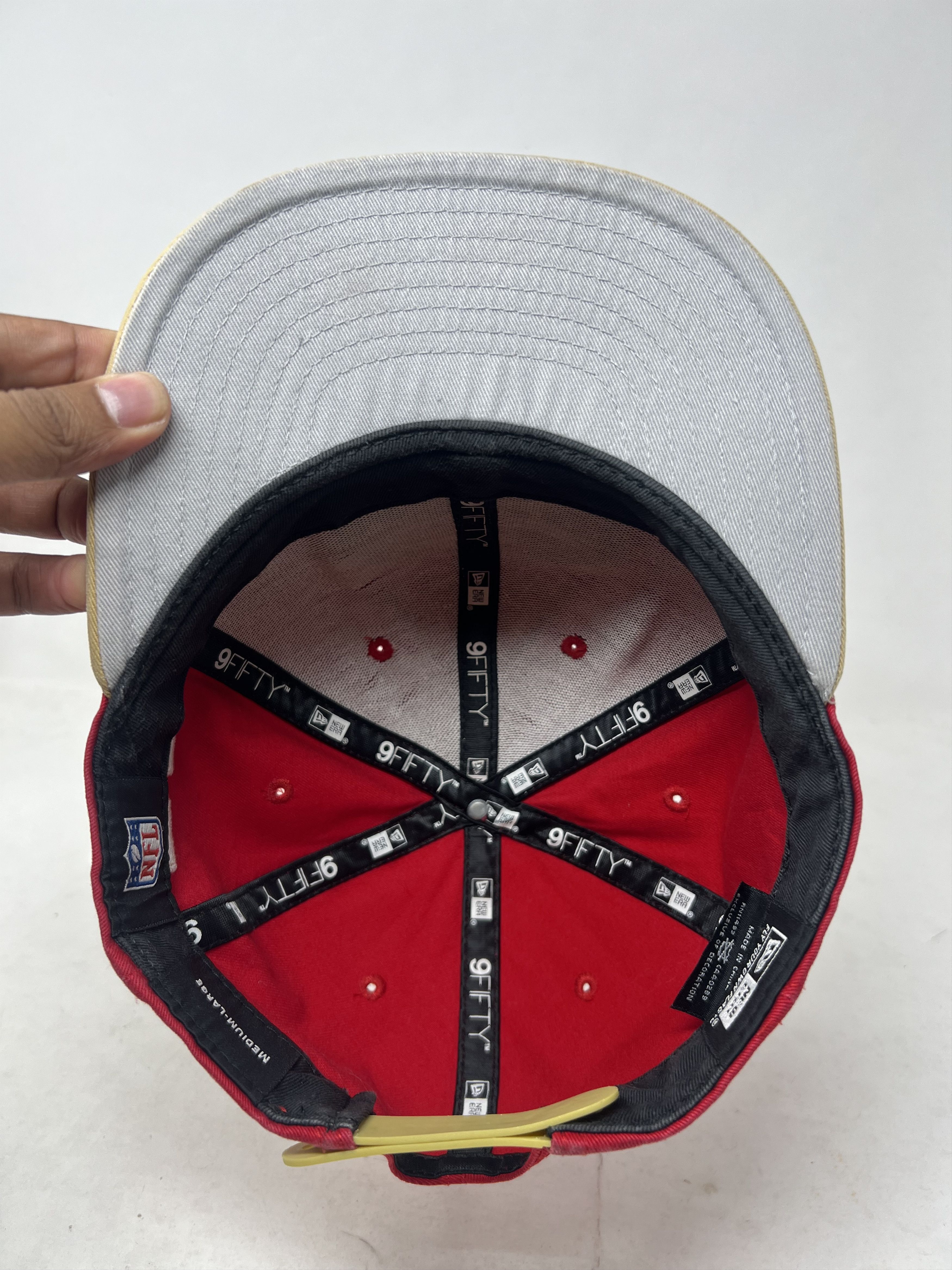 NFL × New Era New Era San Francisco 49ers Letterman Hat Size ONE SIZE - 7 Thumbnail