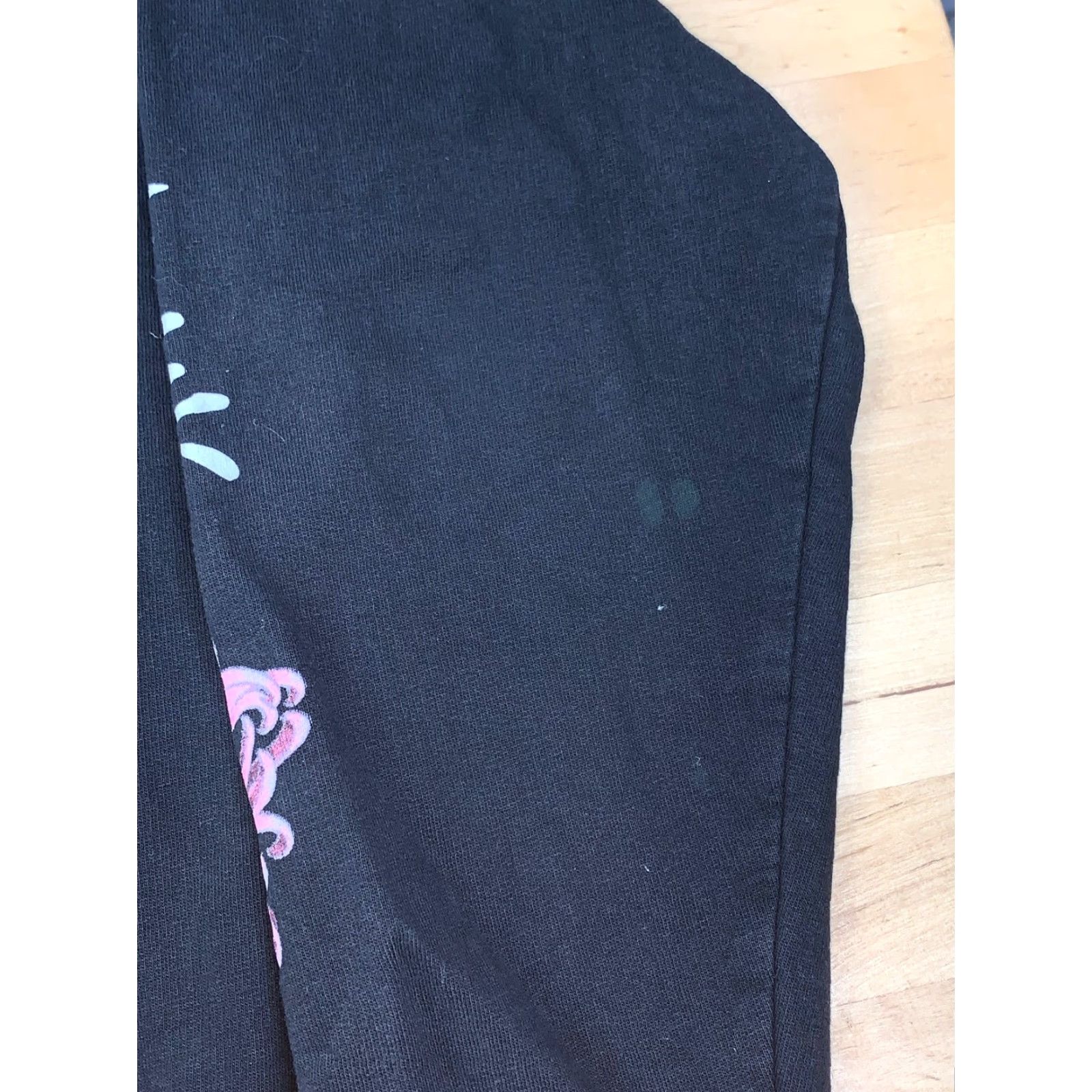 Vintage La Familia Floral Crane Floral Black Hoodie Men S Black Floral Hoodie Casual Pullover Hooded S La Familia Mens Size US S / EU 44-46 / 1 - 8 Thumbnail