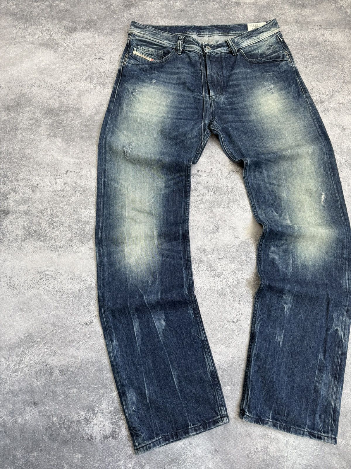 Diesel Vintage Diesel Denim Jeans Baggy Flared Bootcut Avant Garde Size US 33 - 7 Thumbnail