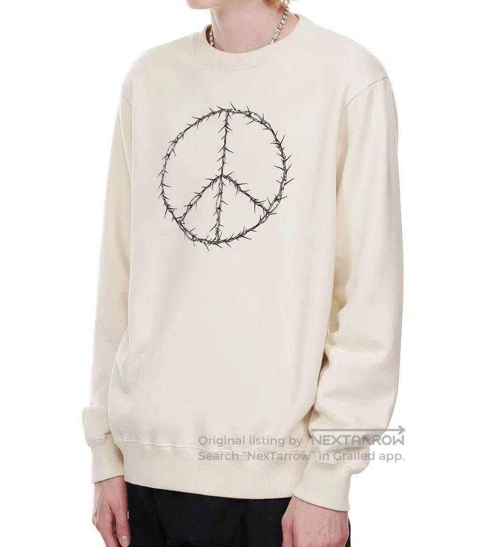 Undercover UNDERCOVER Peace Sign Sweatshirt. Size US XL / EU 56 / 4 - 1 Thumbnail