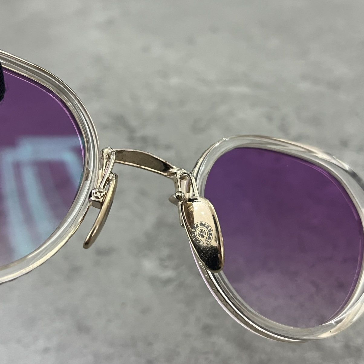 Chrome Hearts Chrome Hearts SEX-T9 Lavender Twilight Sunglasses Size ONE SIZE - 10 Thumbnail