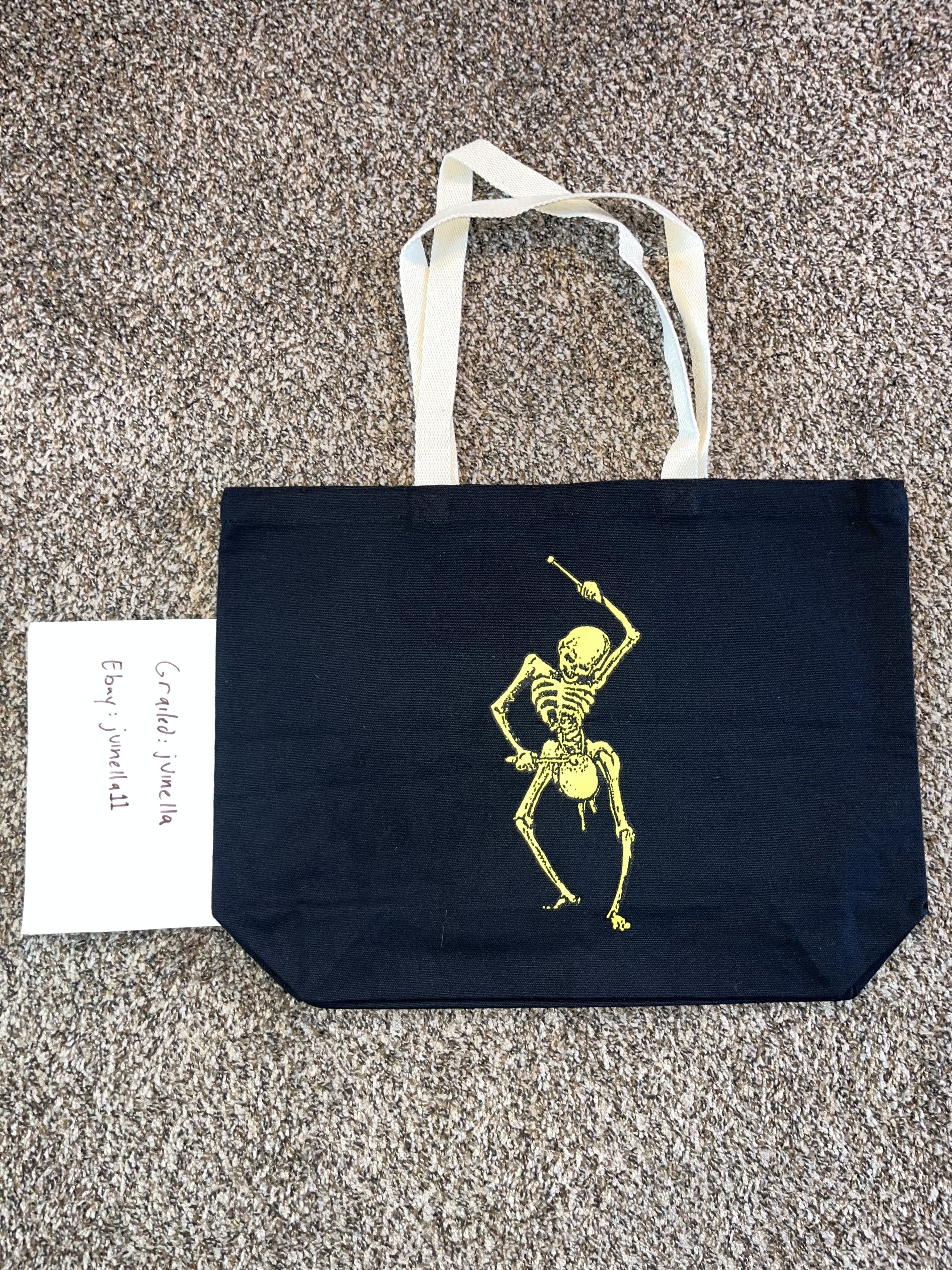Grateful Dead × Online Ceramics Online ceramics god is sound tote bag brand new Size ONE SIZE - 2 Thumbnail