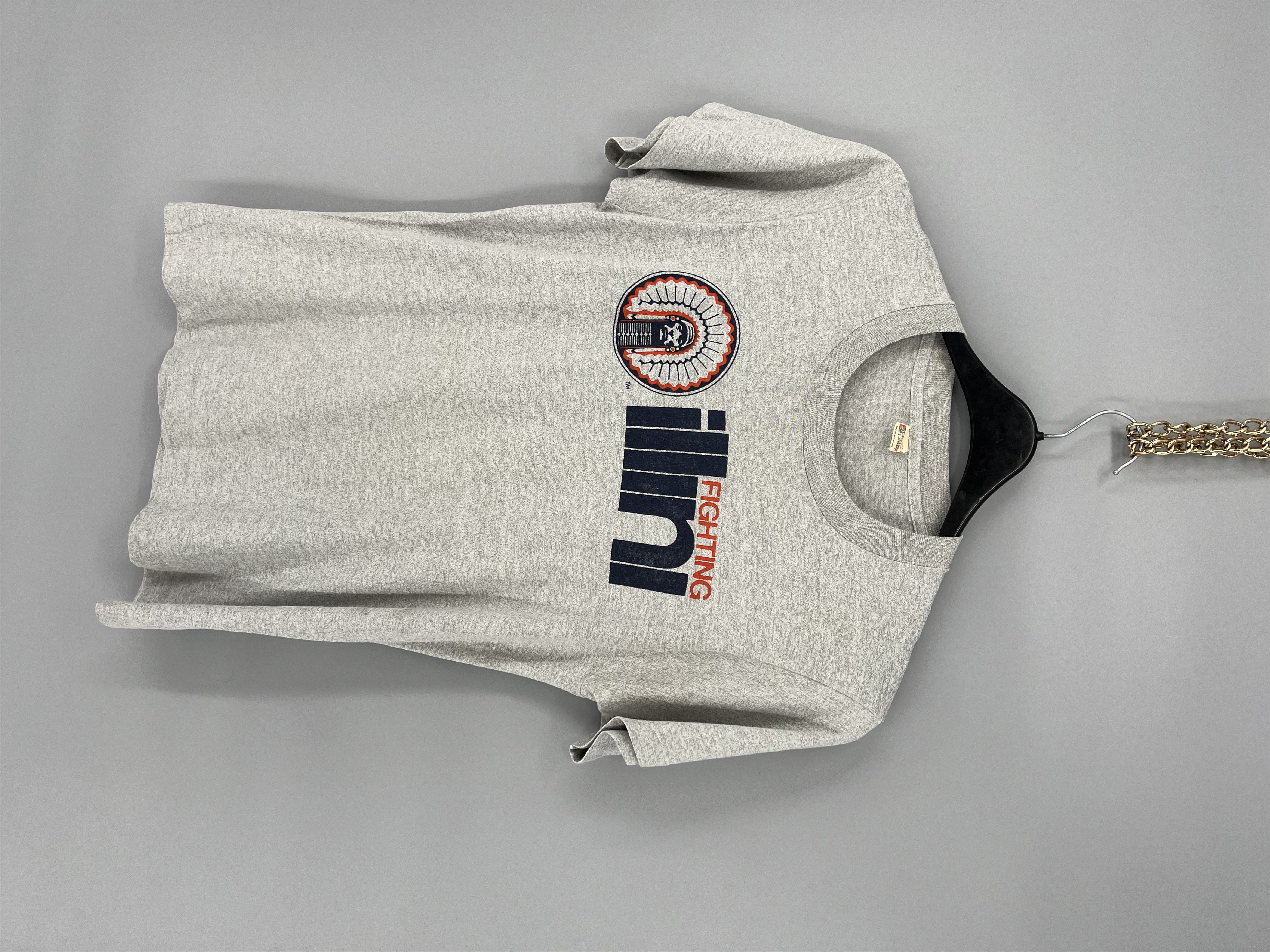 Vintage Vintage 90s University Of Illinois Fighting Illini Chief Size US M / EU 48-50 / 2 - 3 Thumbnail