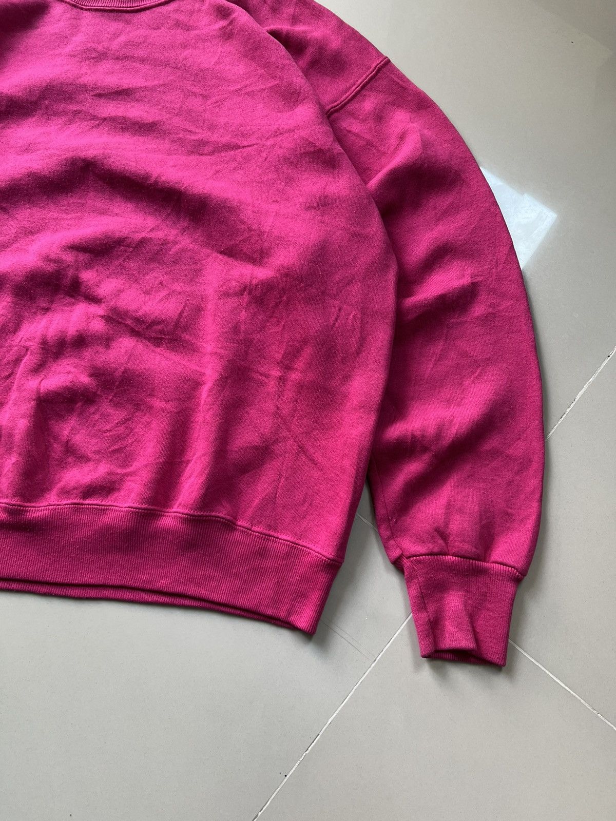 Lee Vintage Lee Pink Blank Crewneck Size US L / EU 52-54 / 3 - 6 Thumbnail