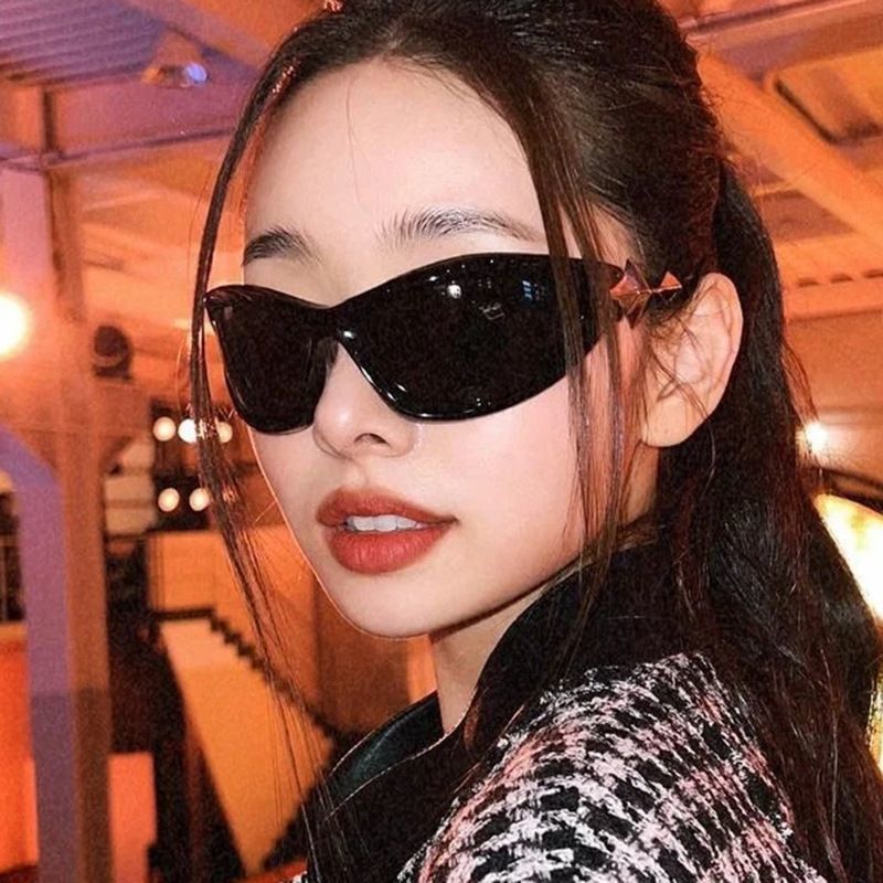 Electric Visual Hip-hop Street ins style custom avant-garde sunglasses Size ONE SIZE - 5 Thumbnail