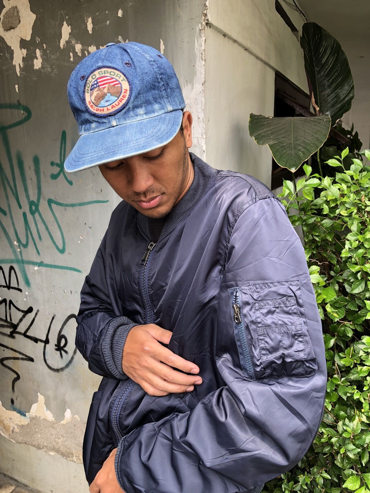 Avirex × Vintage VTG AVIREX " ANNIVERSARY 35 " reversible bomber jacket Size US XL / EU 56 / 4 - 2 Thumbnail