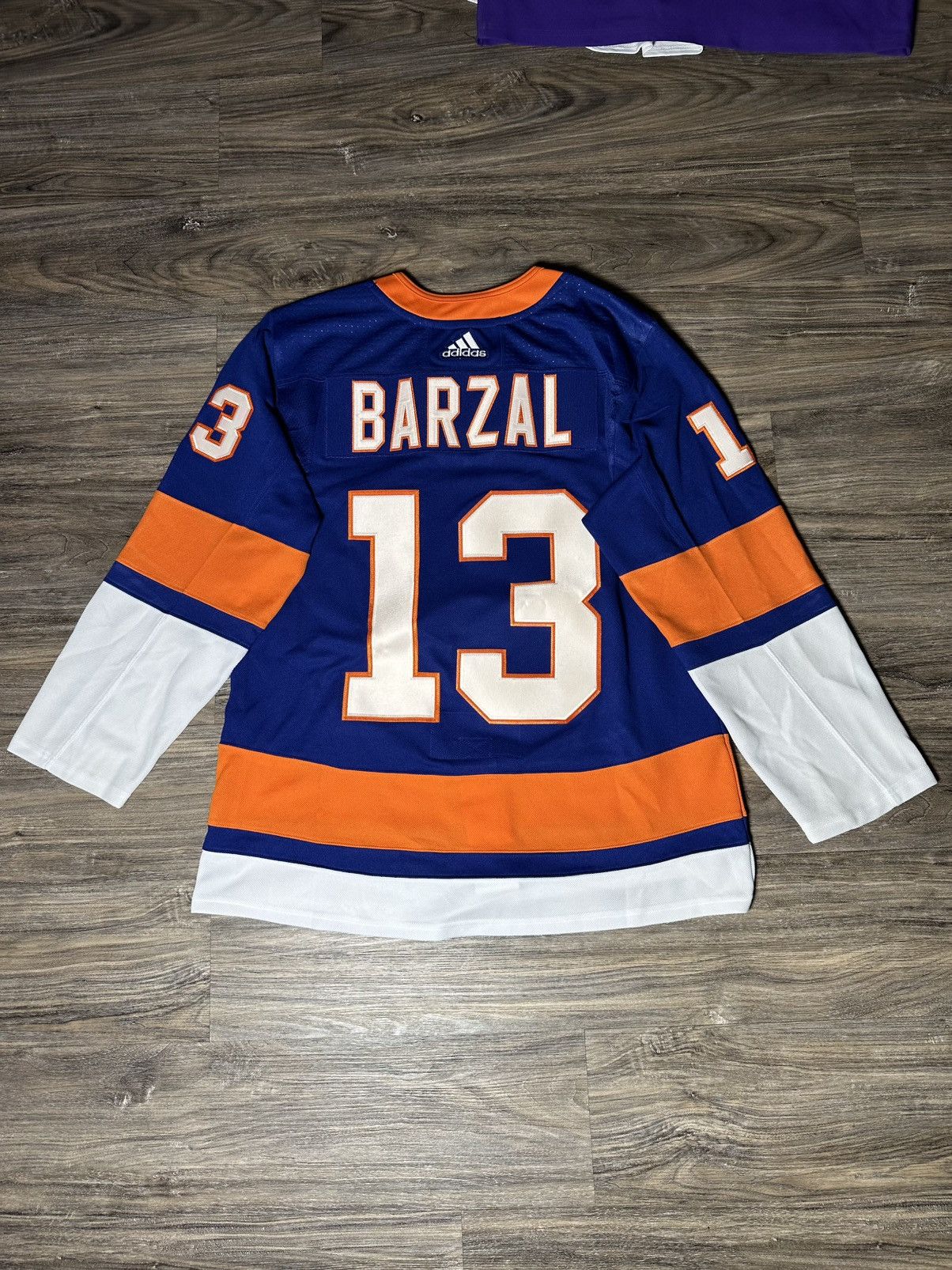 adidas New York Islanders Mathew Barazal Authentic Jersey
