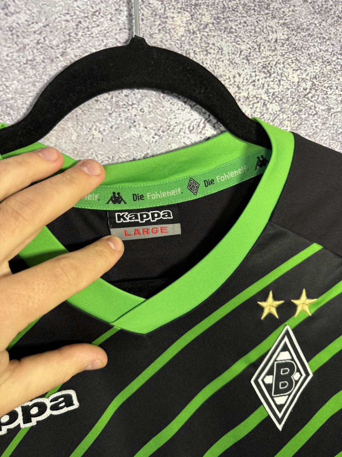 Kappa × Vintage PUSCHI Borussia Monchengladbach 2014/15 Kappa Soccer Jersey Size US M / EU 48-50 / 2 - 11 Thumbnail
