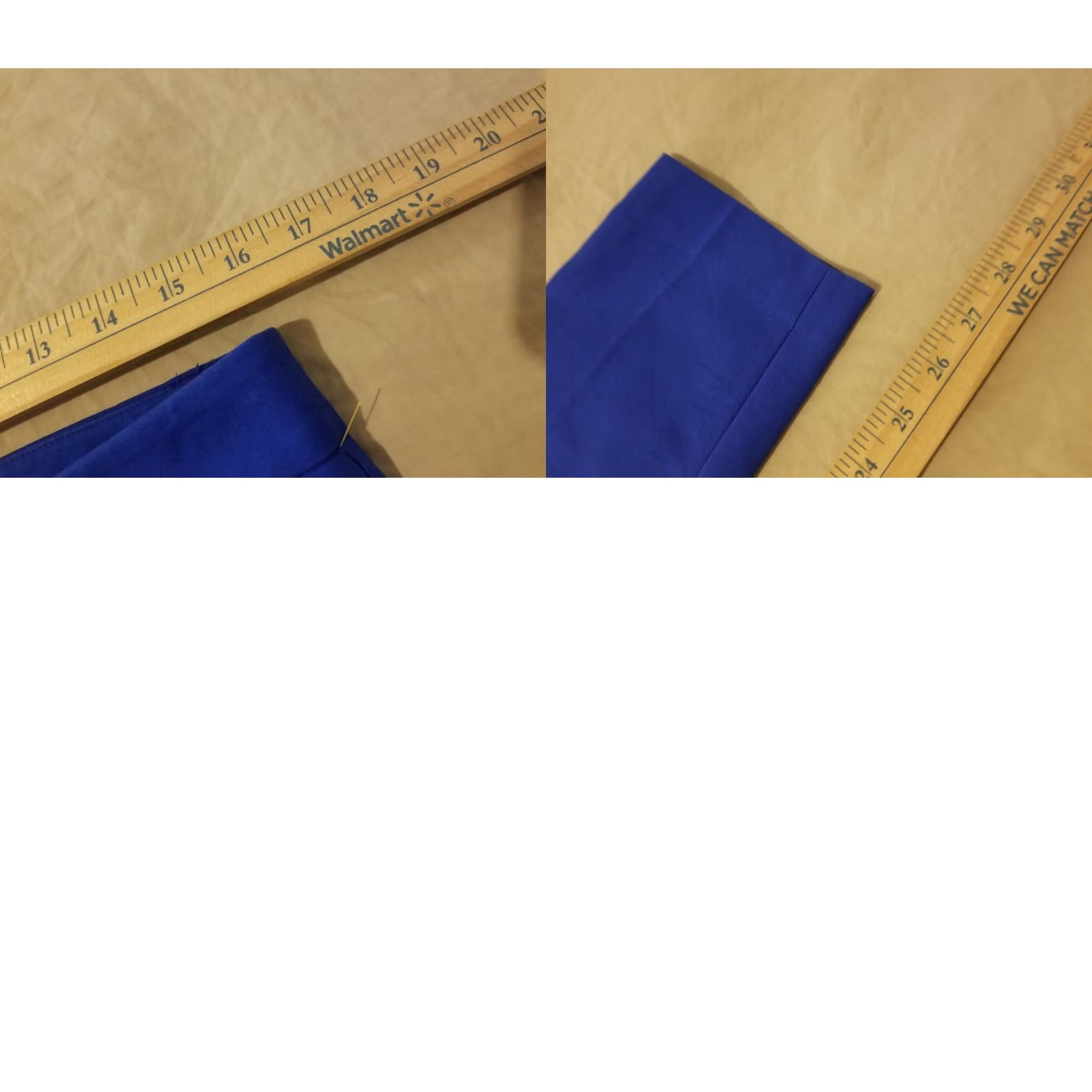 Express Womens Express Pants Chino Slacks Trousers Blue 8R Regular Size 8 Size 30" / US 8 / IT 44 - 8 Thumbnail