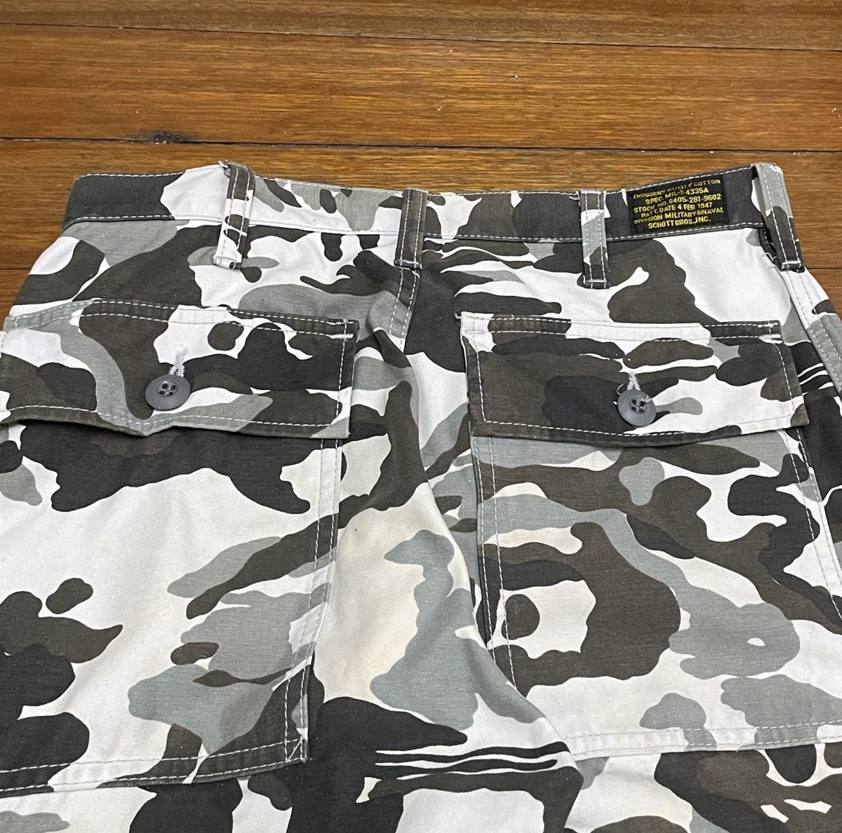 Schott Rare Design Vintage Brand Schott Tactical Cargo Pants 2000s Size US 28 / EU 44 - 4 Thumbnail