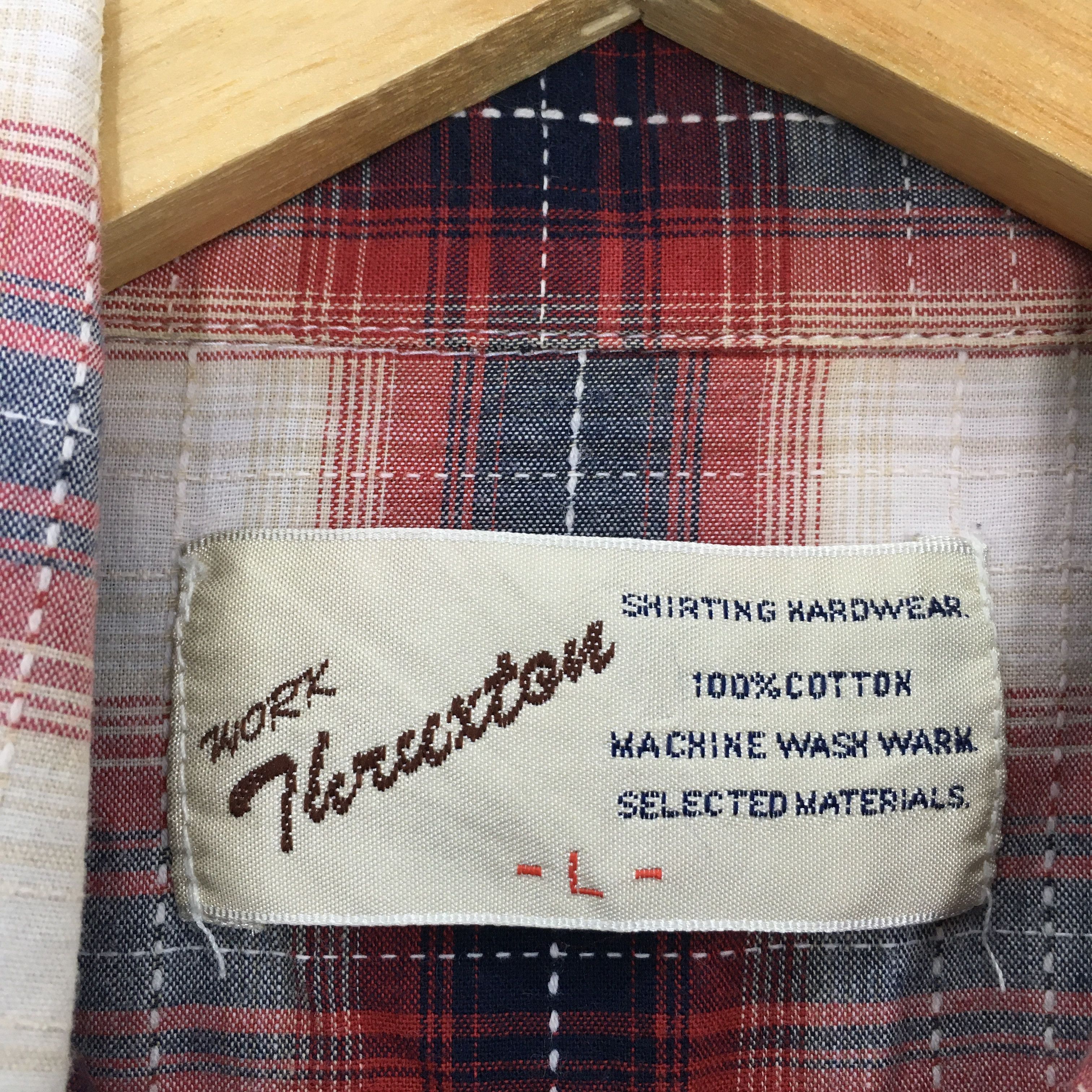 Vintage Vintage Plaid Shadow Tartan Checkered Flannel Shirt Large Size US L / EU 52-54 / 3 - 5 Thumbnail
