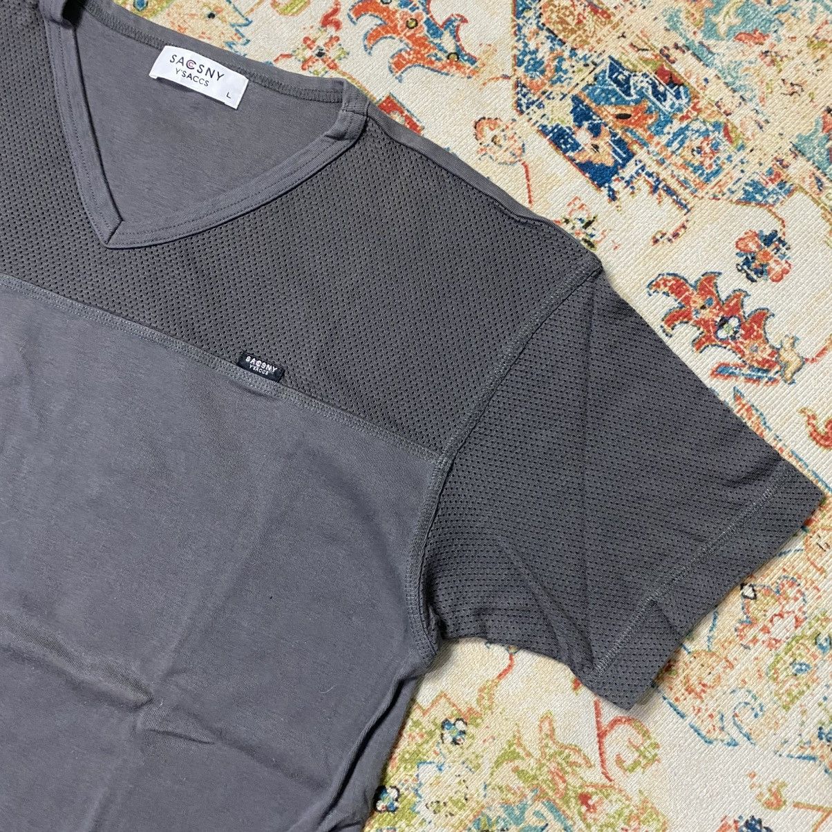 Y's × Y's for Men × Yohji Yamamoto Y’saccs yohji yamamoto vneck tshirt Size US L / EU 52-54 / 3 - 3 Thumbnail