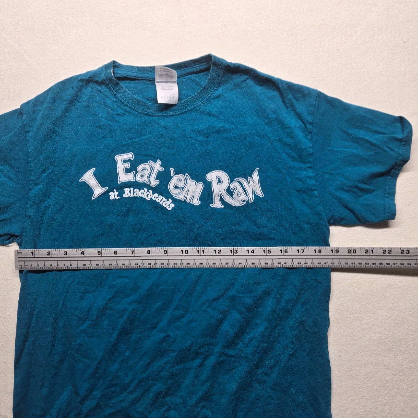 Vintage VINTAGE Shirt Men M Blackbeard's Inn New Smyrna Beach Florida Graphic Print T-Shirt Adult Medium Blue Crew Neck Short Sleeve Size US M / EU 48-50 / 2 - 4 Thumbnail