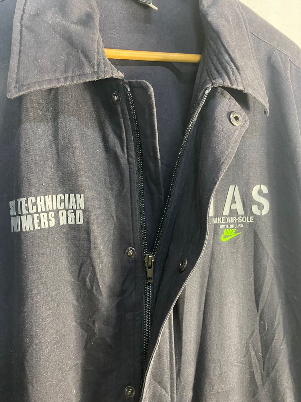 Nas × Nike Nas nike air-sole parka zipper jacket Size US L / EU 52-54 / 3 - 6 Thumbnail